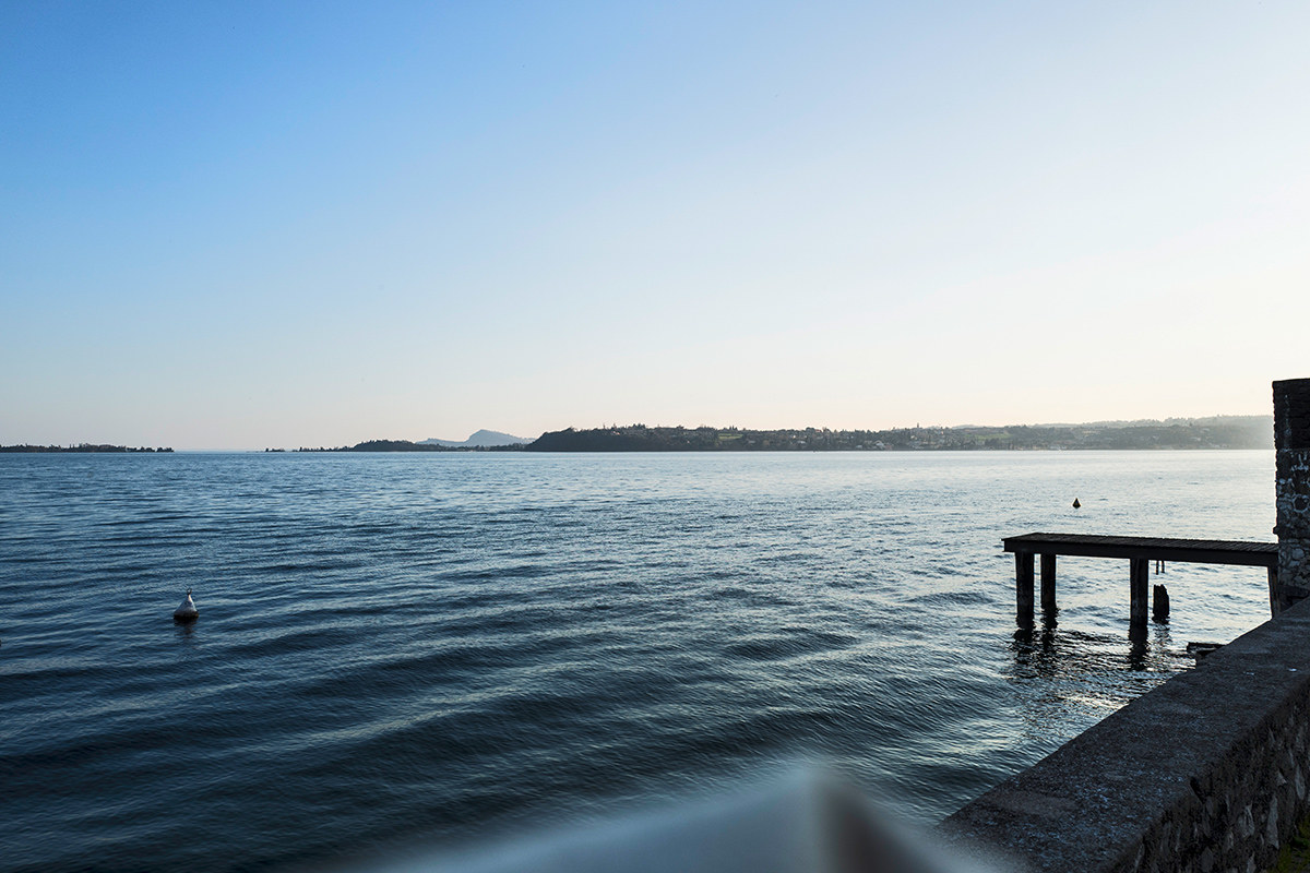 Il Lago sotto al Vittoriale...
