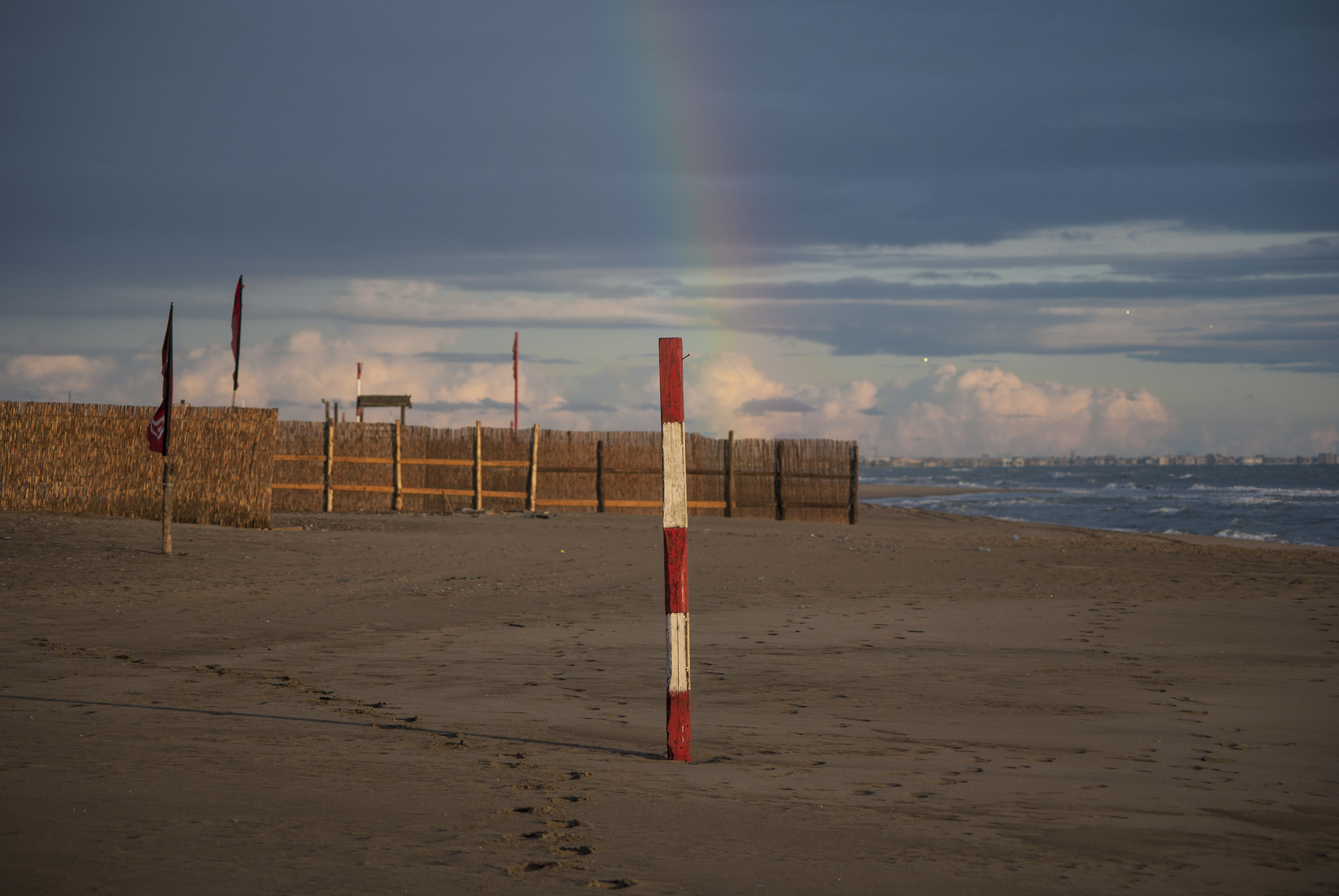 Rainbow in Maccarese
