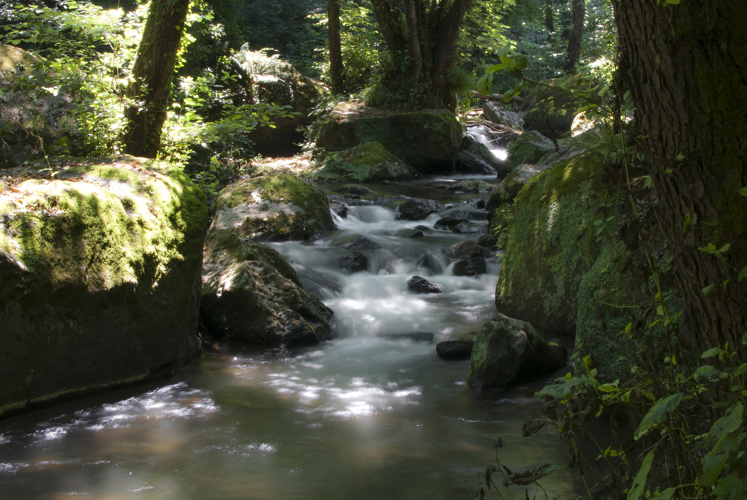 Monte Gelato waterfalls