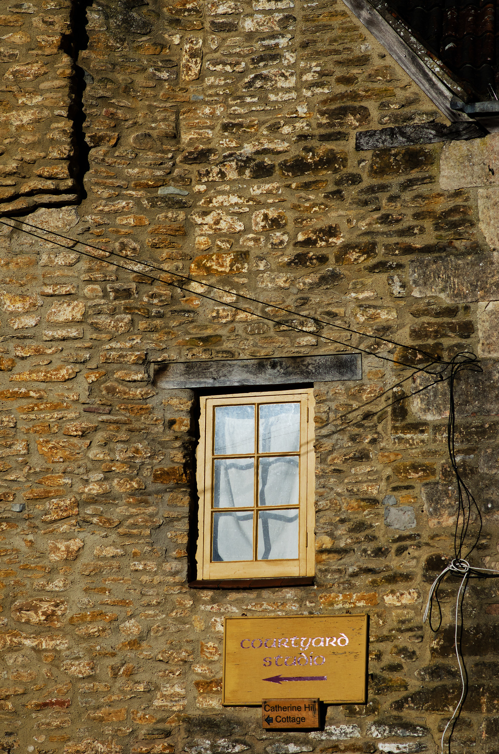 The Yellow Window, in the Yellow Wall
