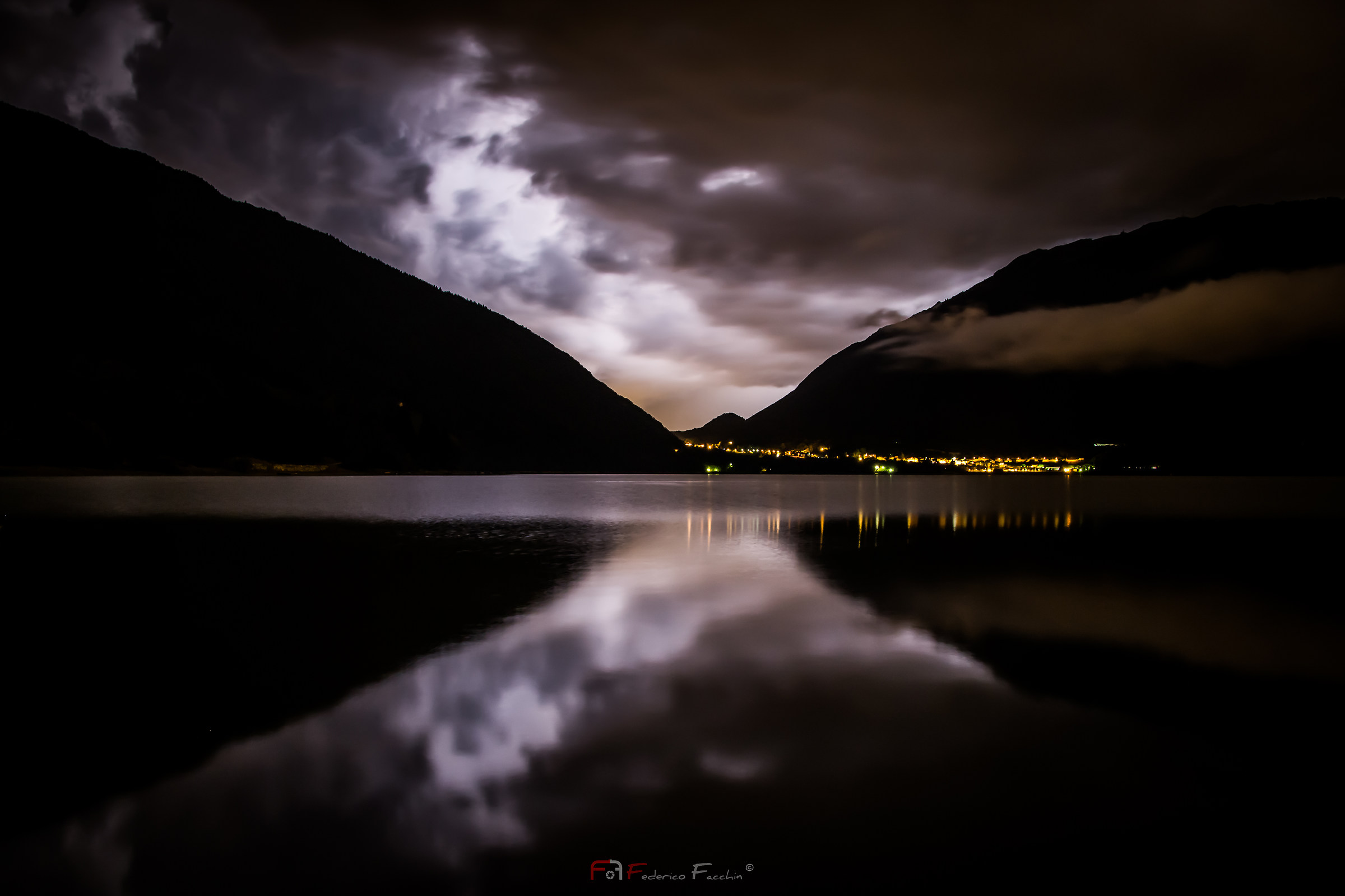 Thunderstorm Santa Croce Lake