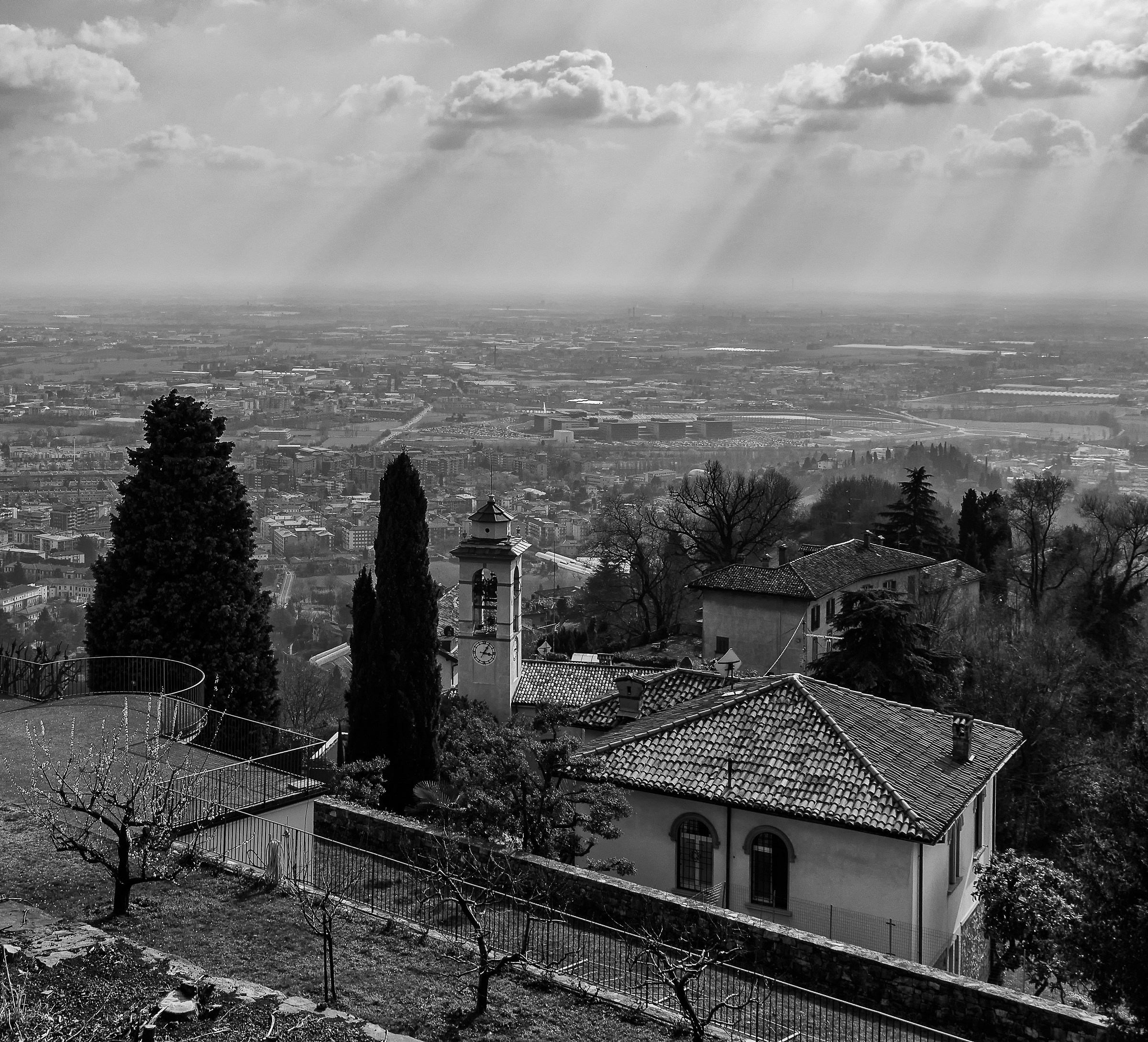 vista da Bergamo alto