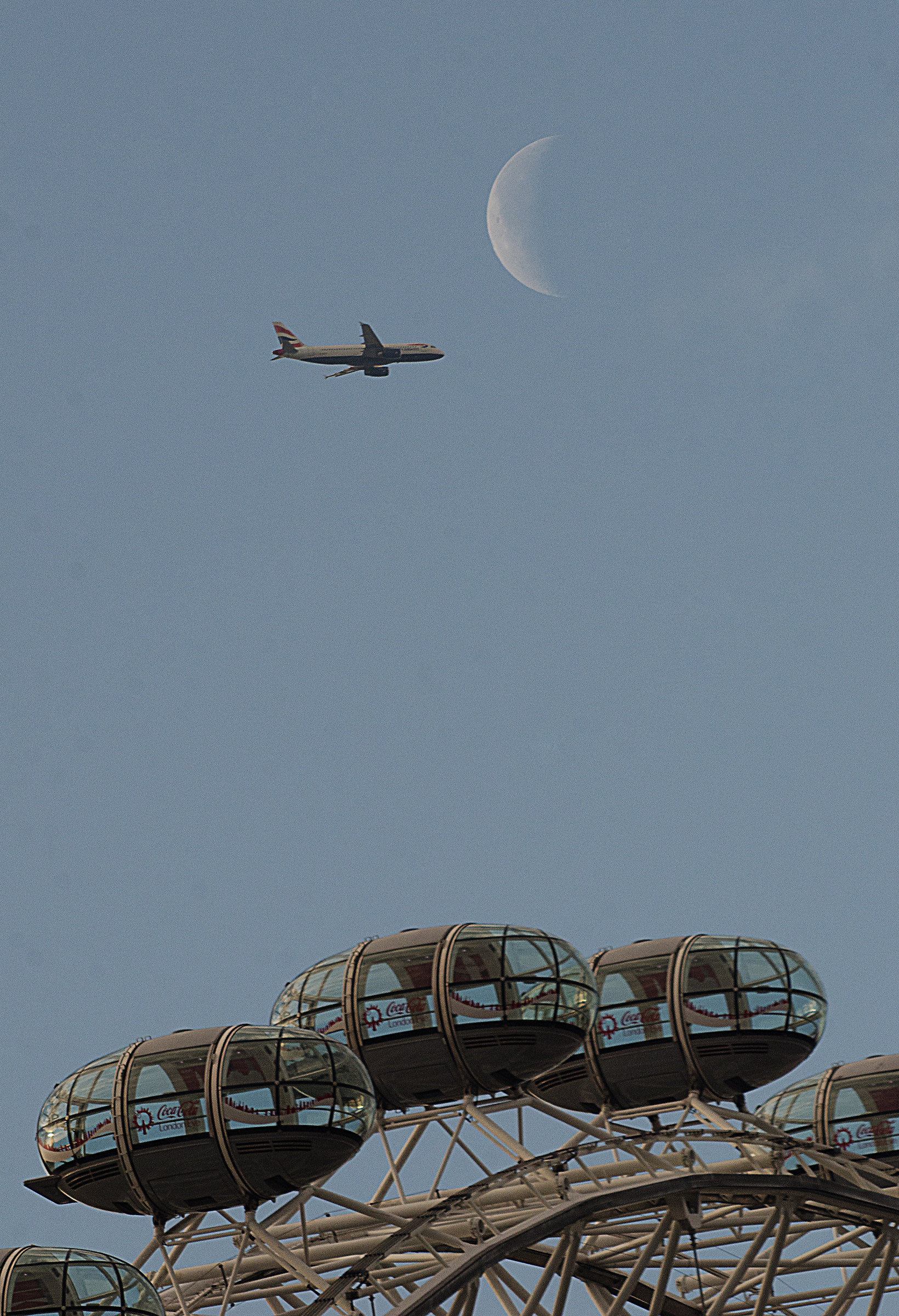 British Airways Flight to the Moon