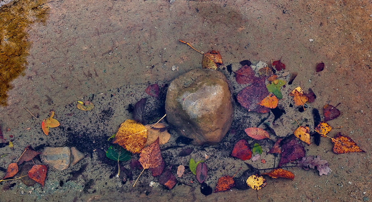 Still life with stone