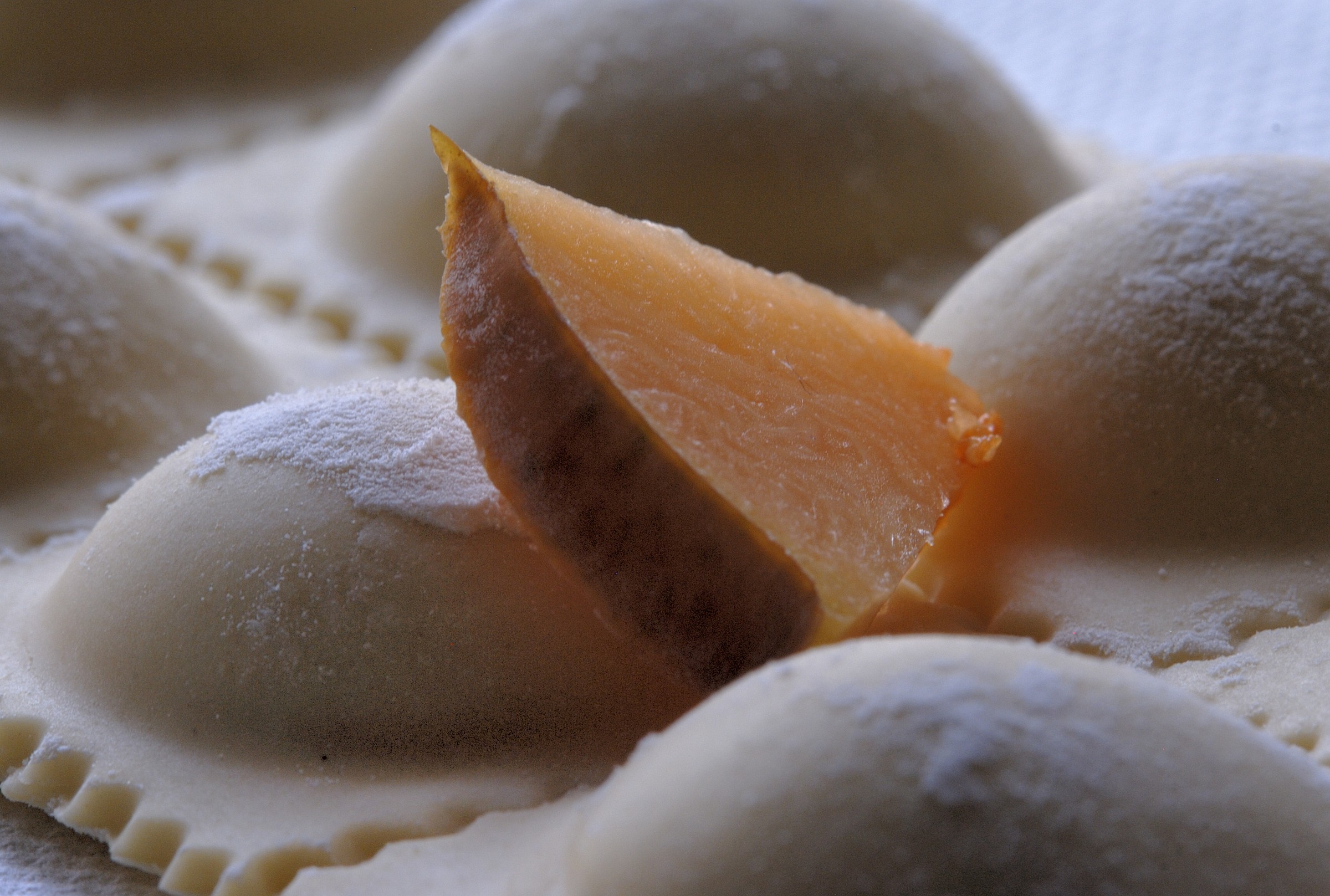 Oggi ravioli alla zucca