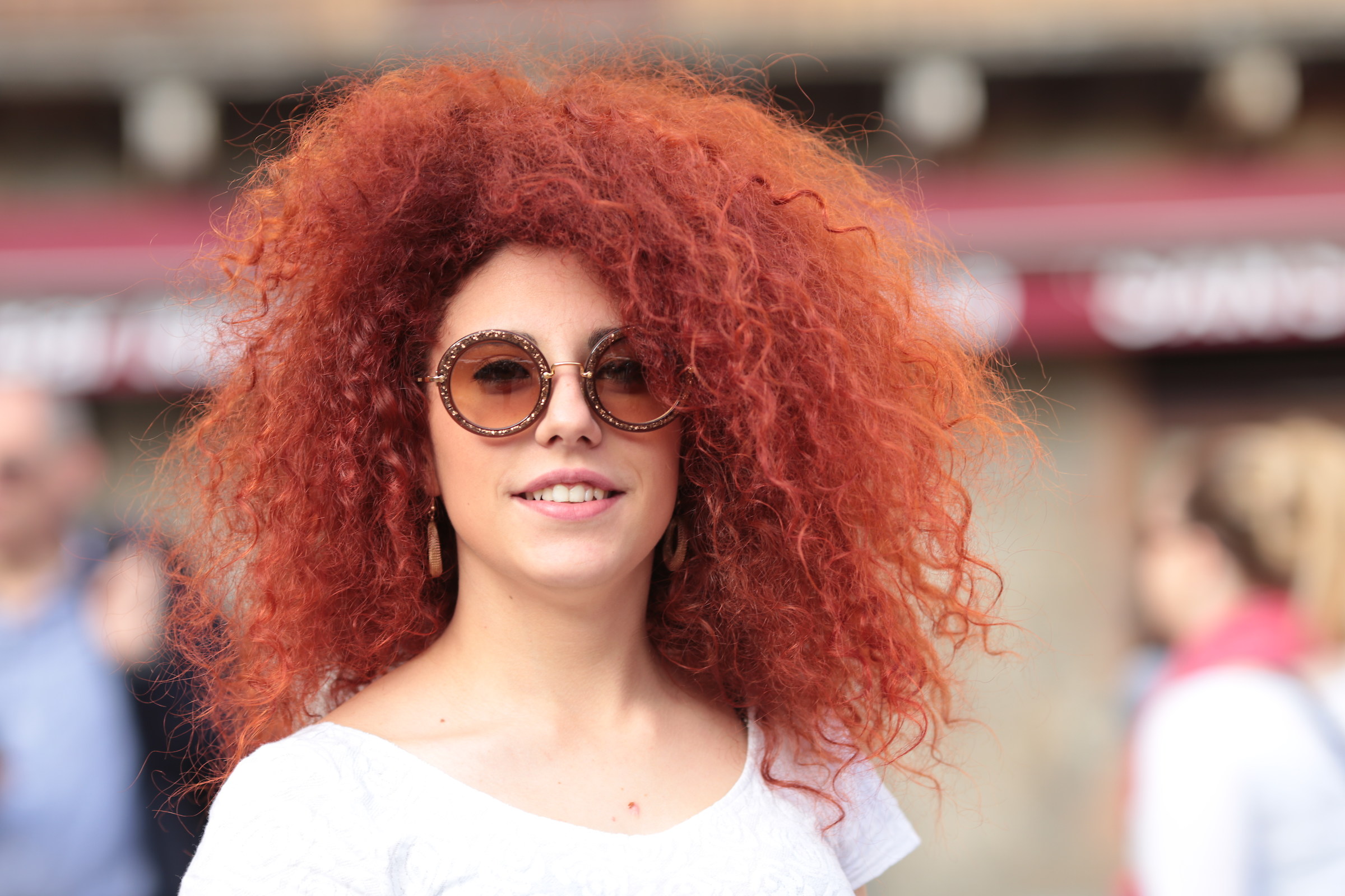 Rosso Tiziano in Piazza del Campo