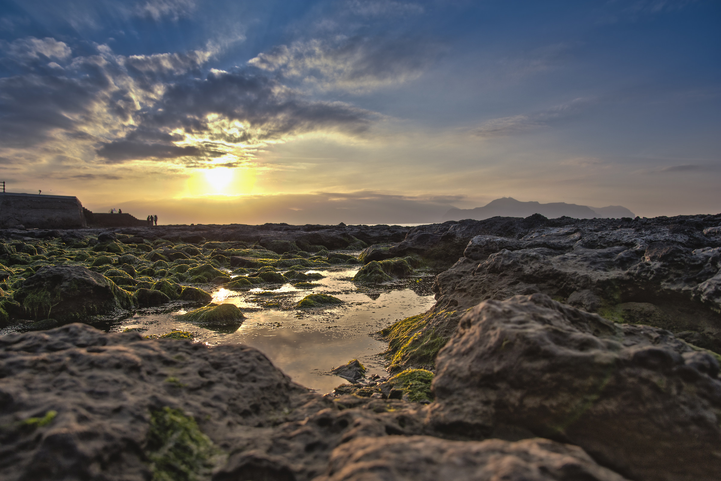 Beautiful sunset Aspra