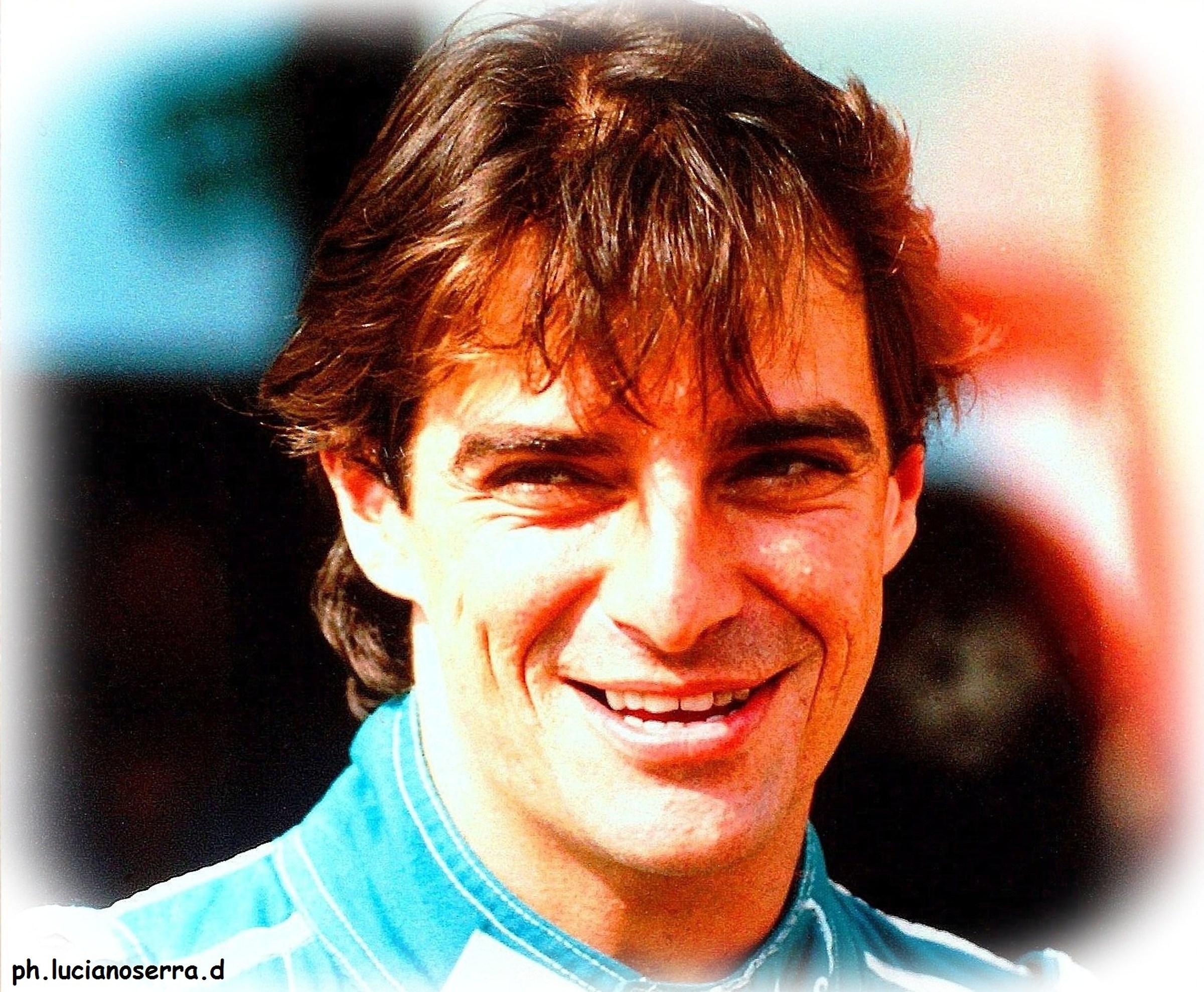 Benetton driver Alessandro Nannini ...