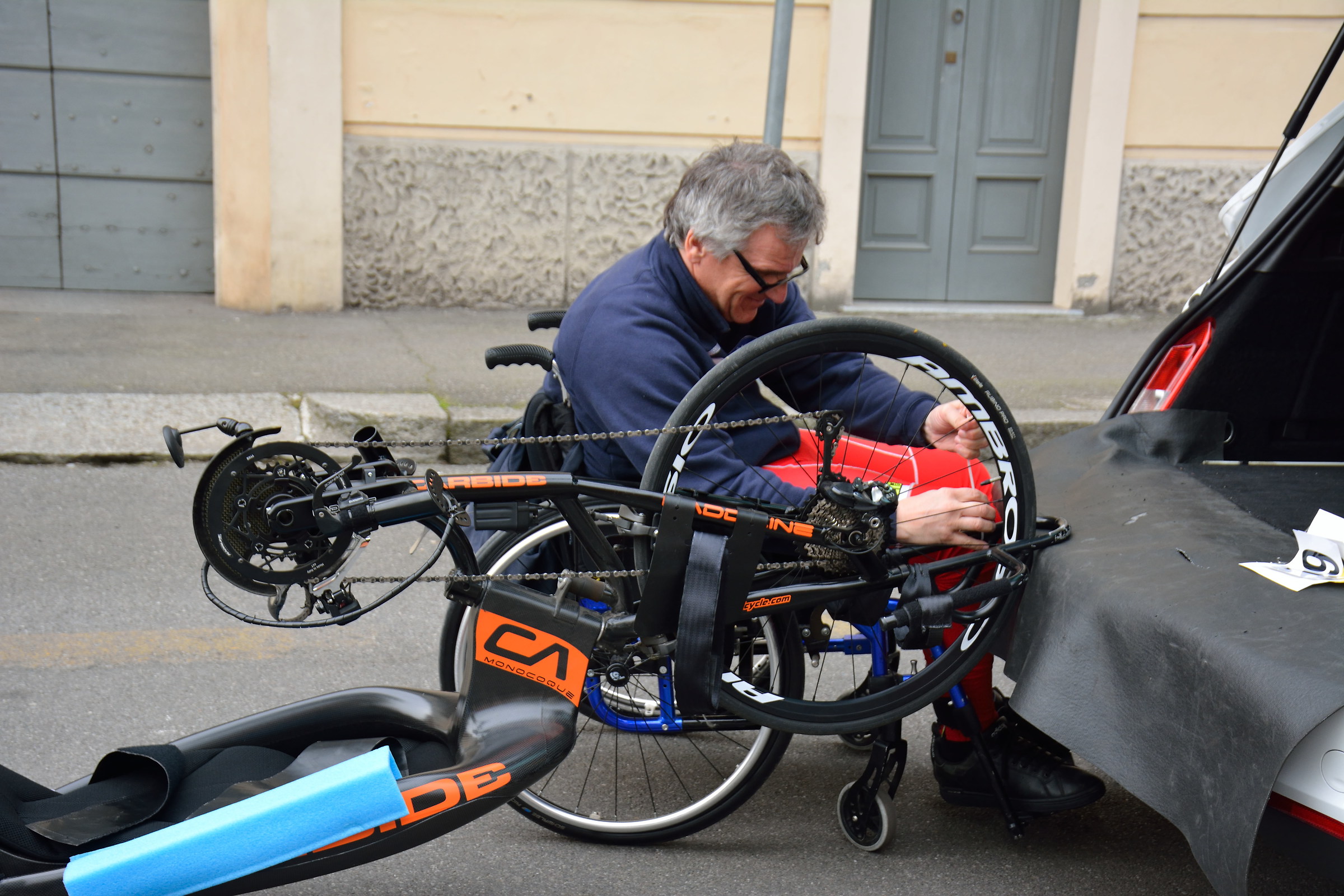 Giro d’Italia di Handbike ? 03/04/2016 Crema