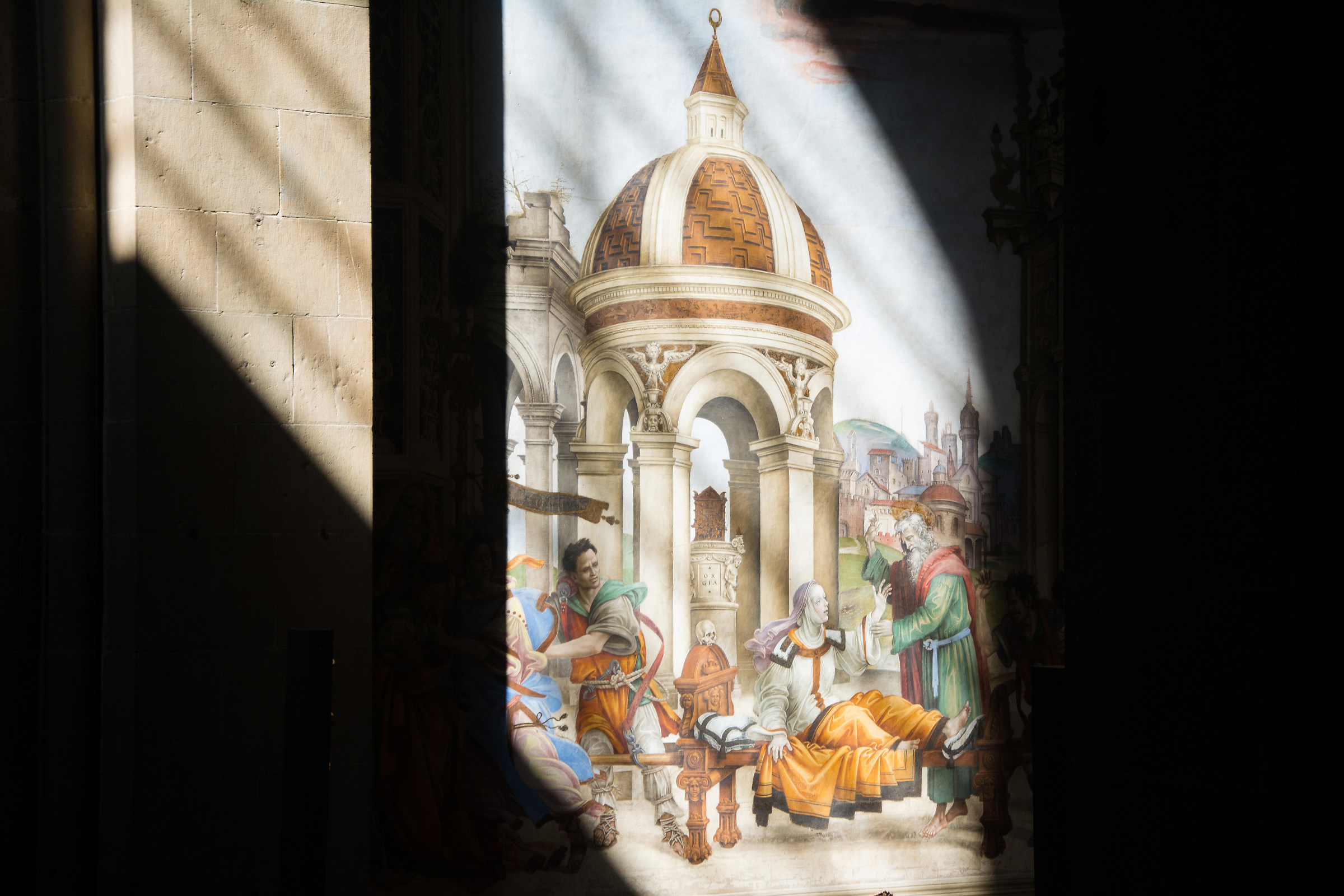 Affresco in Santa Maria Novella