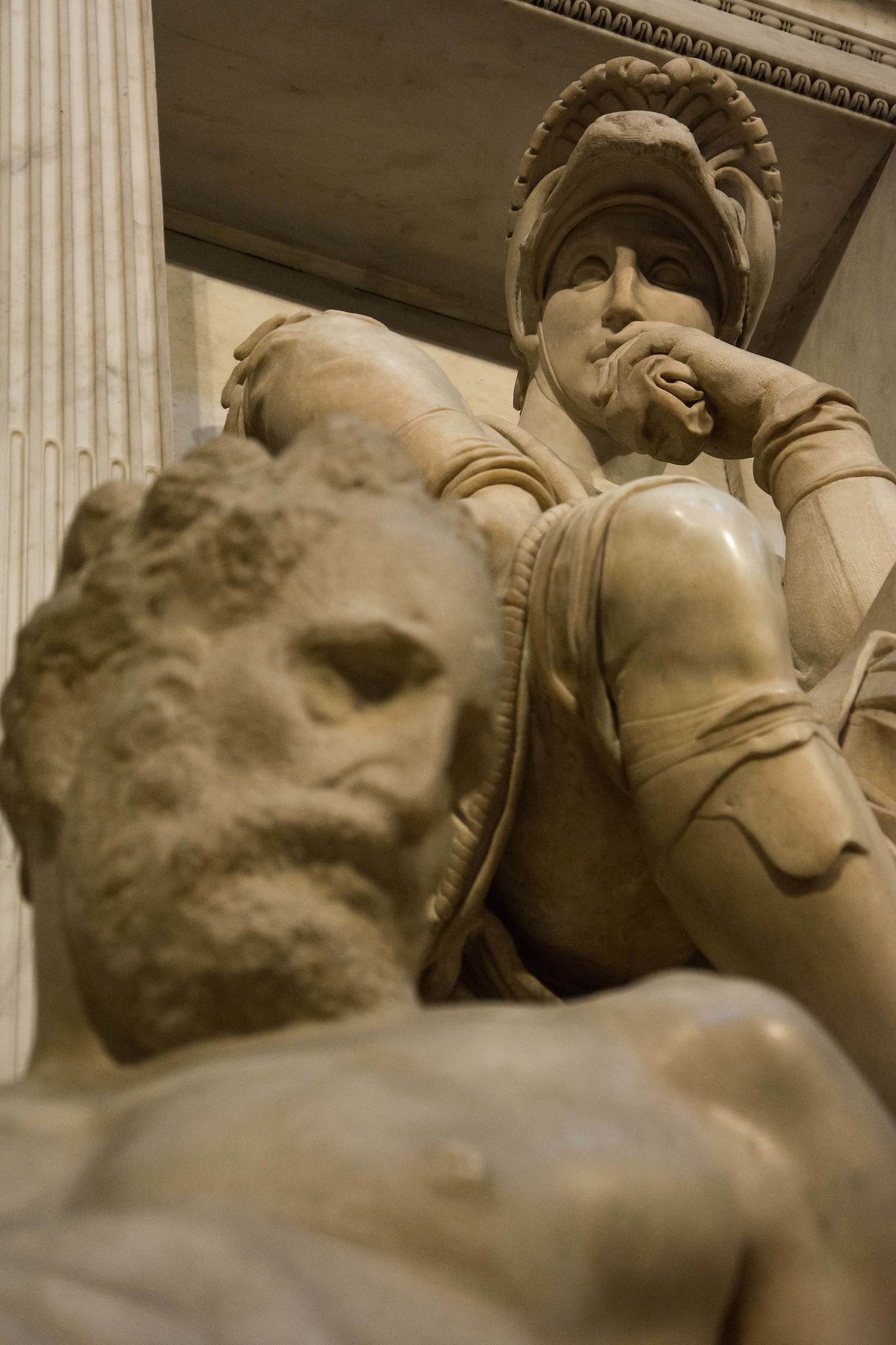 Lorenzo il Magnifico e Crepuscolo di Michelangelo