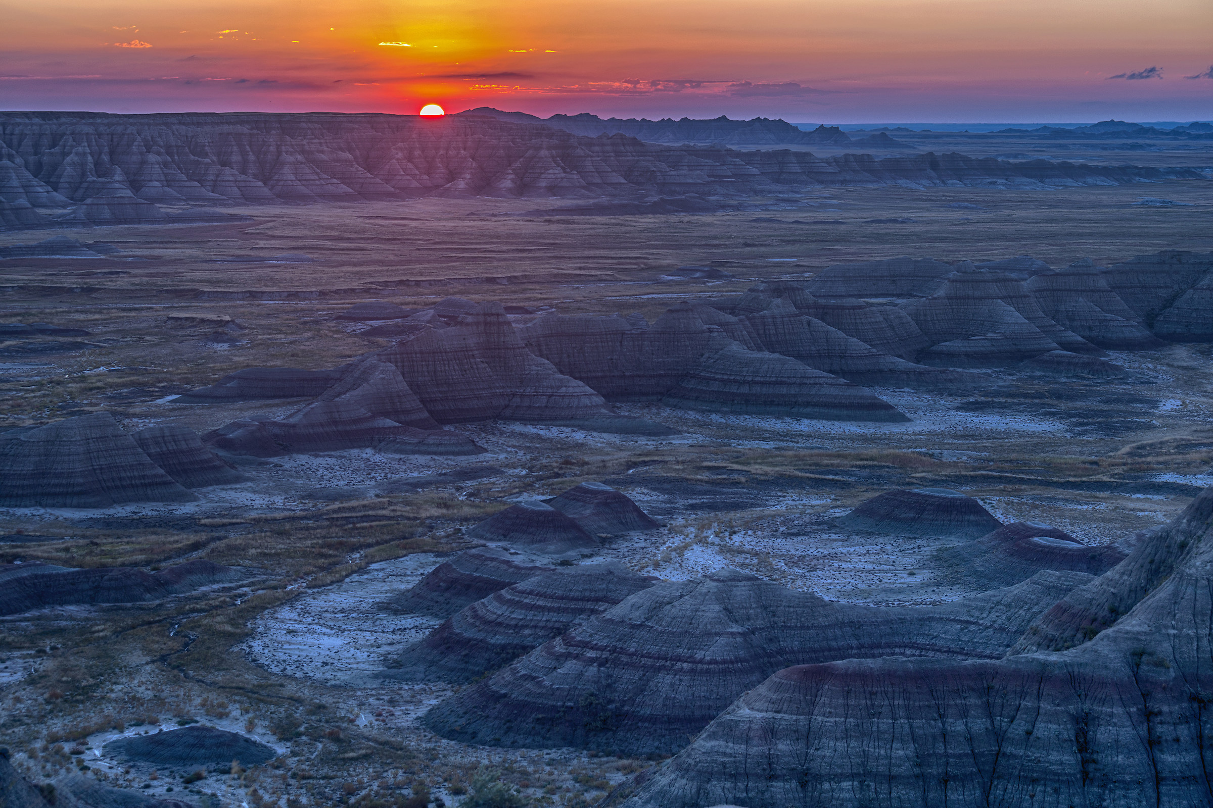 Badland Sunrise