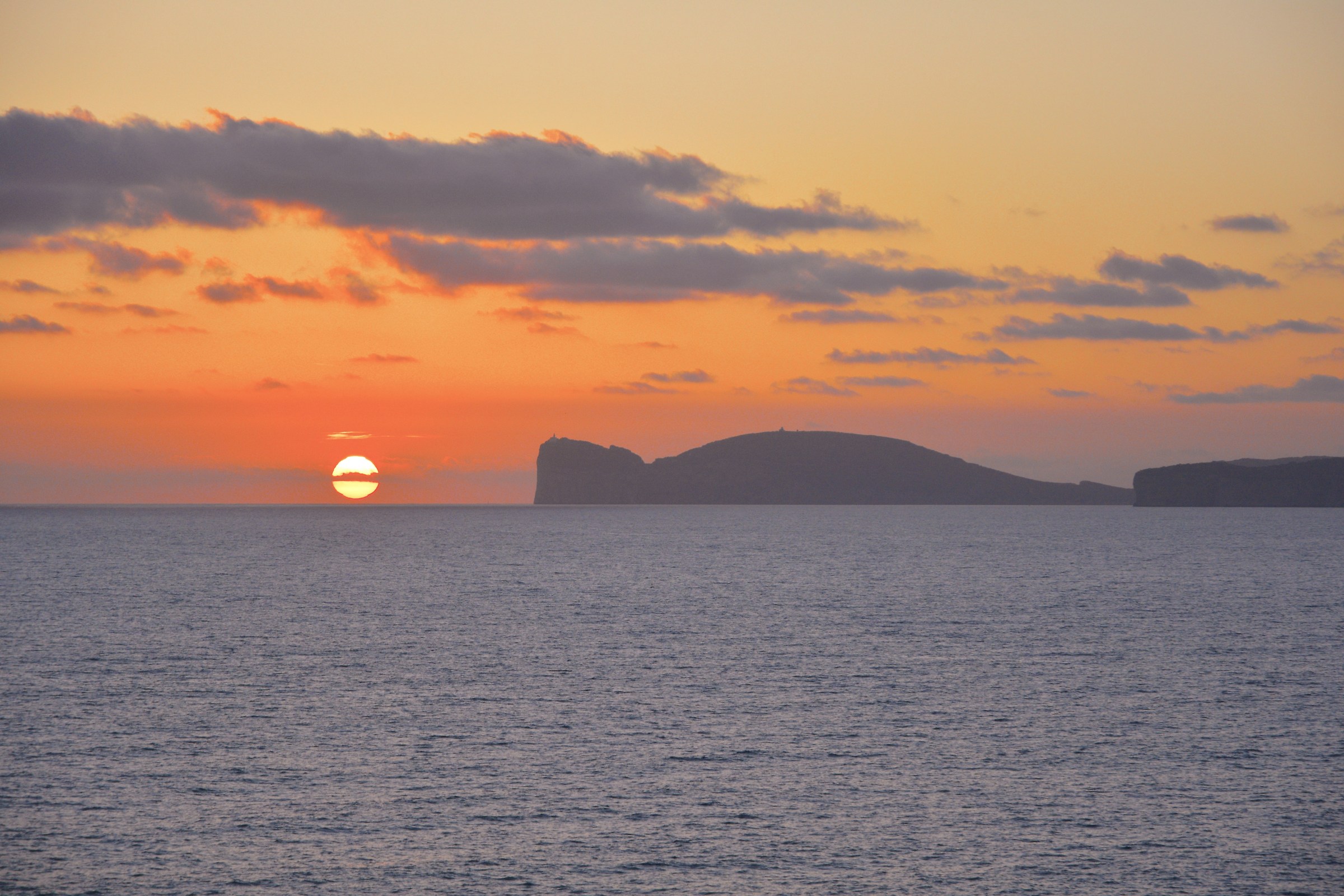 Sunset over Alghero