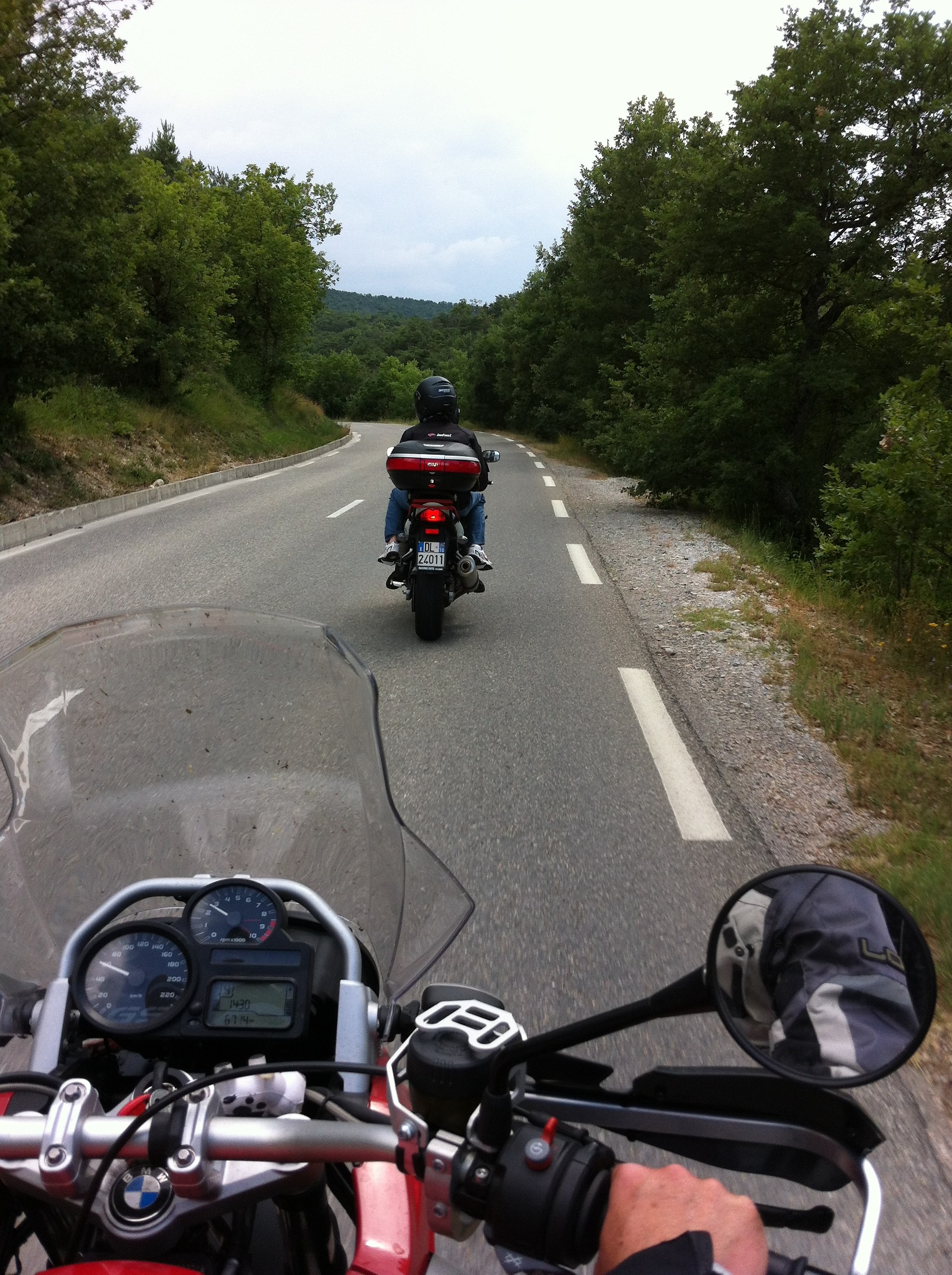 do not you see that I'm driving?