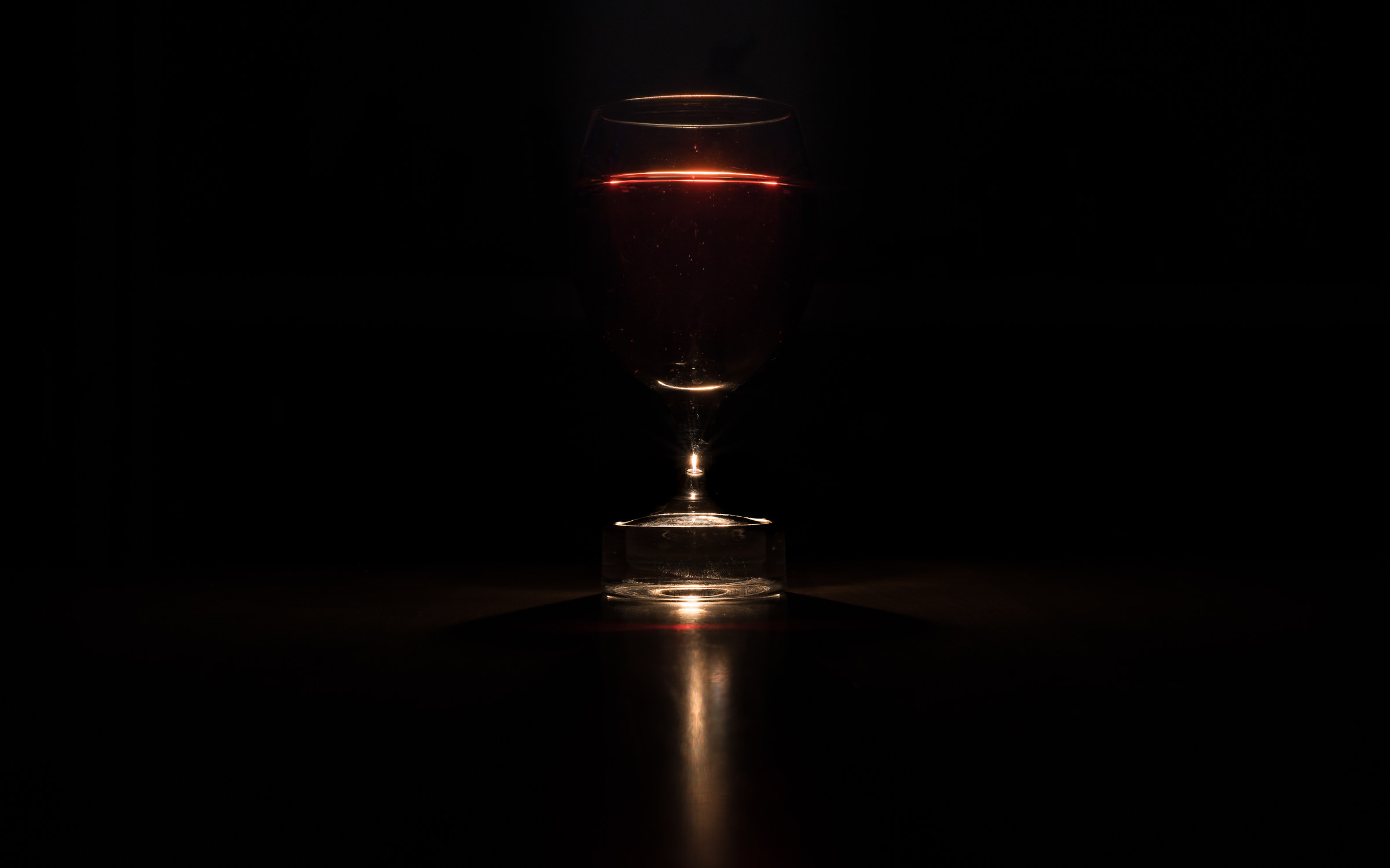 Glass of wine