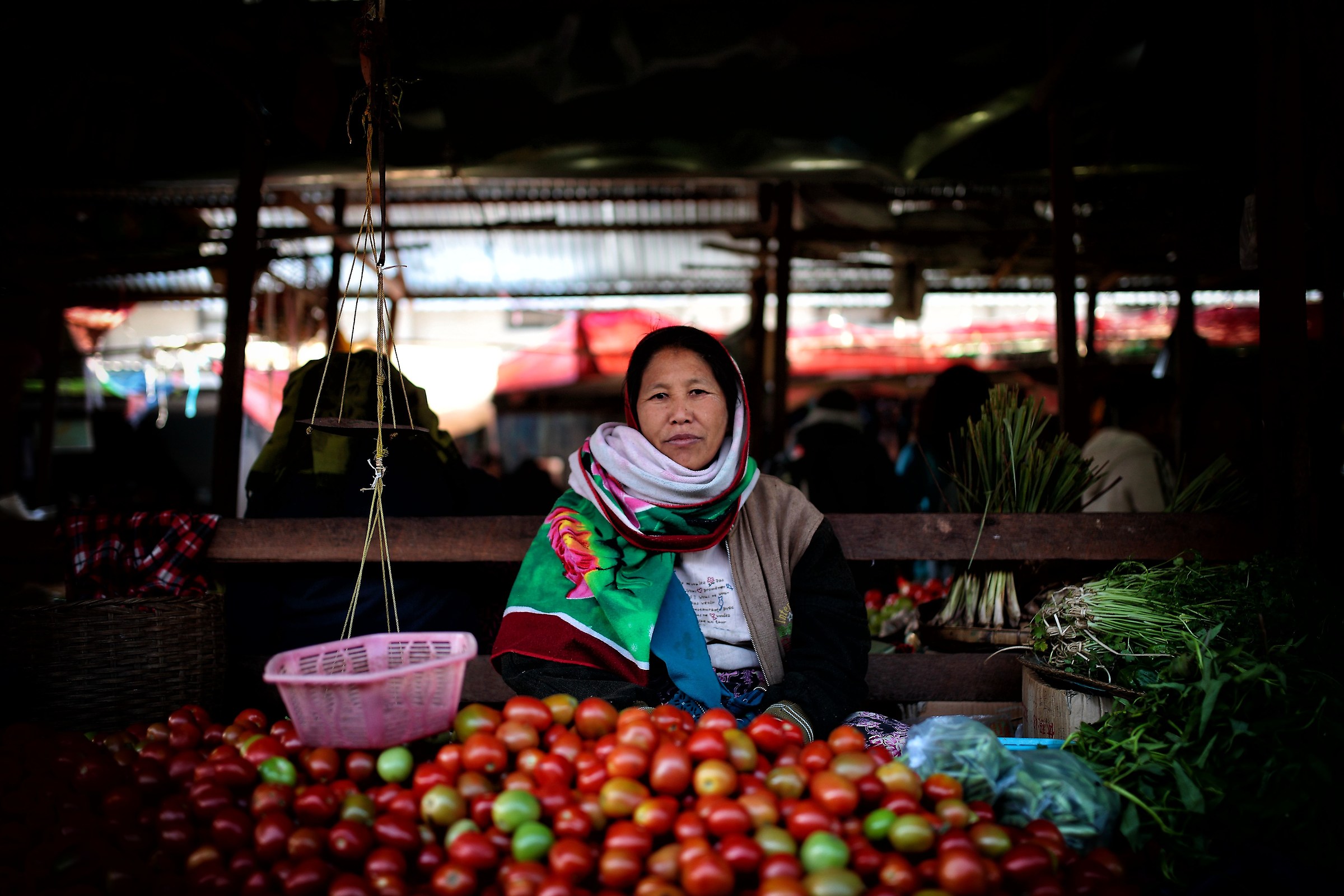 Myanmar - At the market 2/3