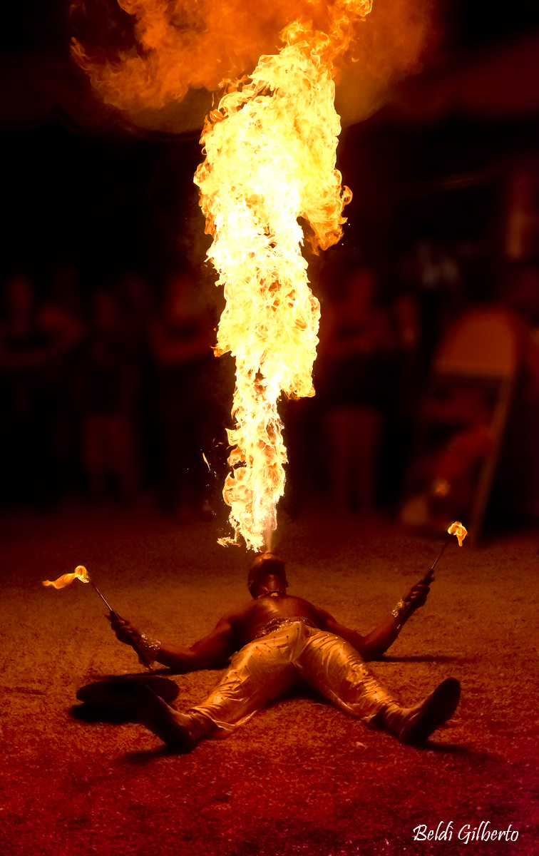 La destrezza nel domare il fuoco
