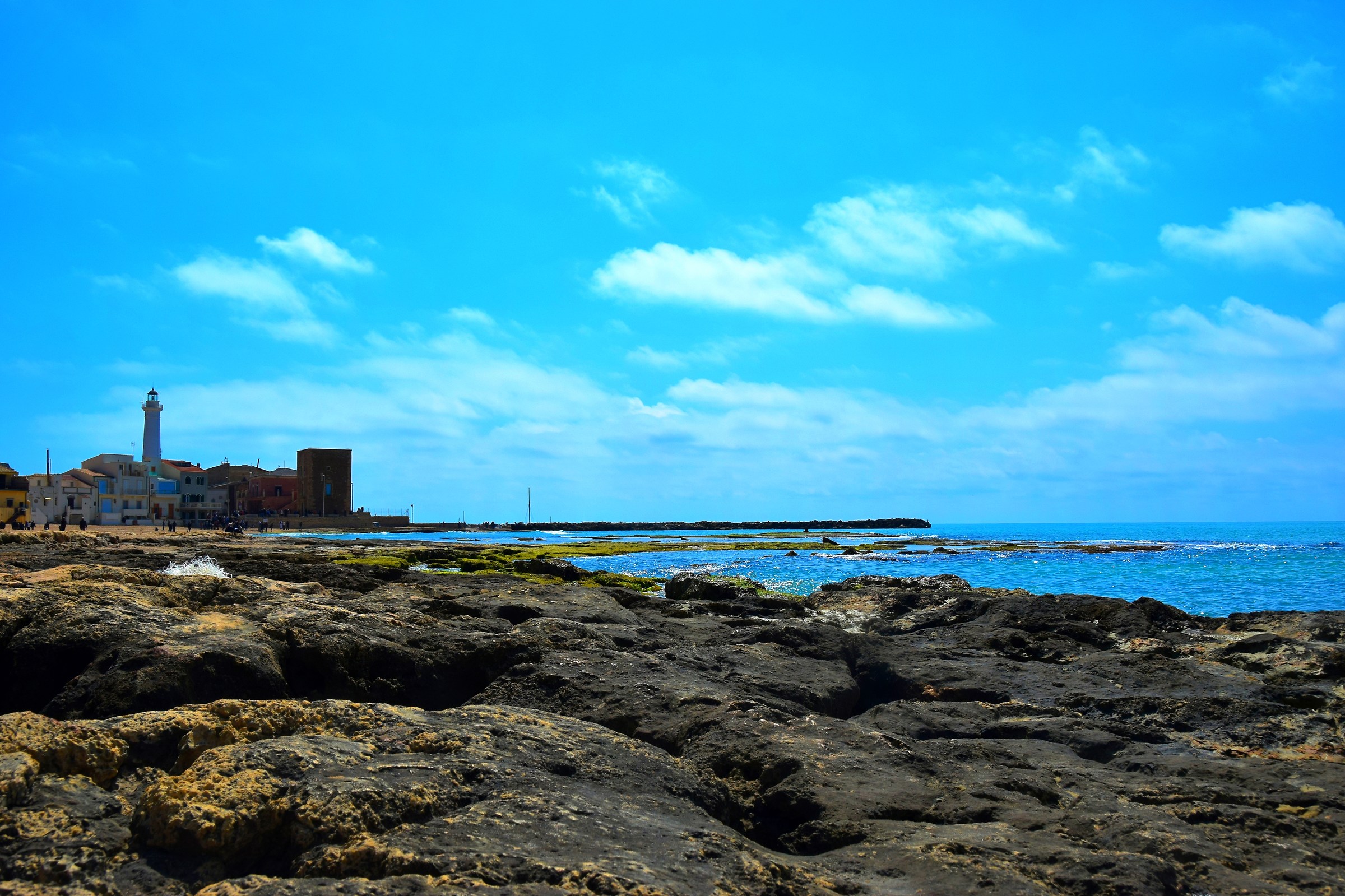 rocks in Punta Secca