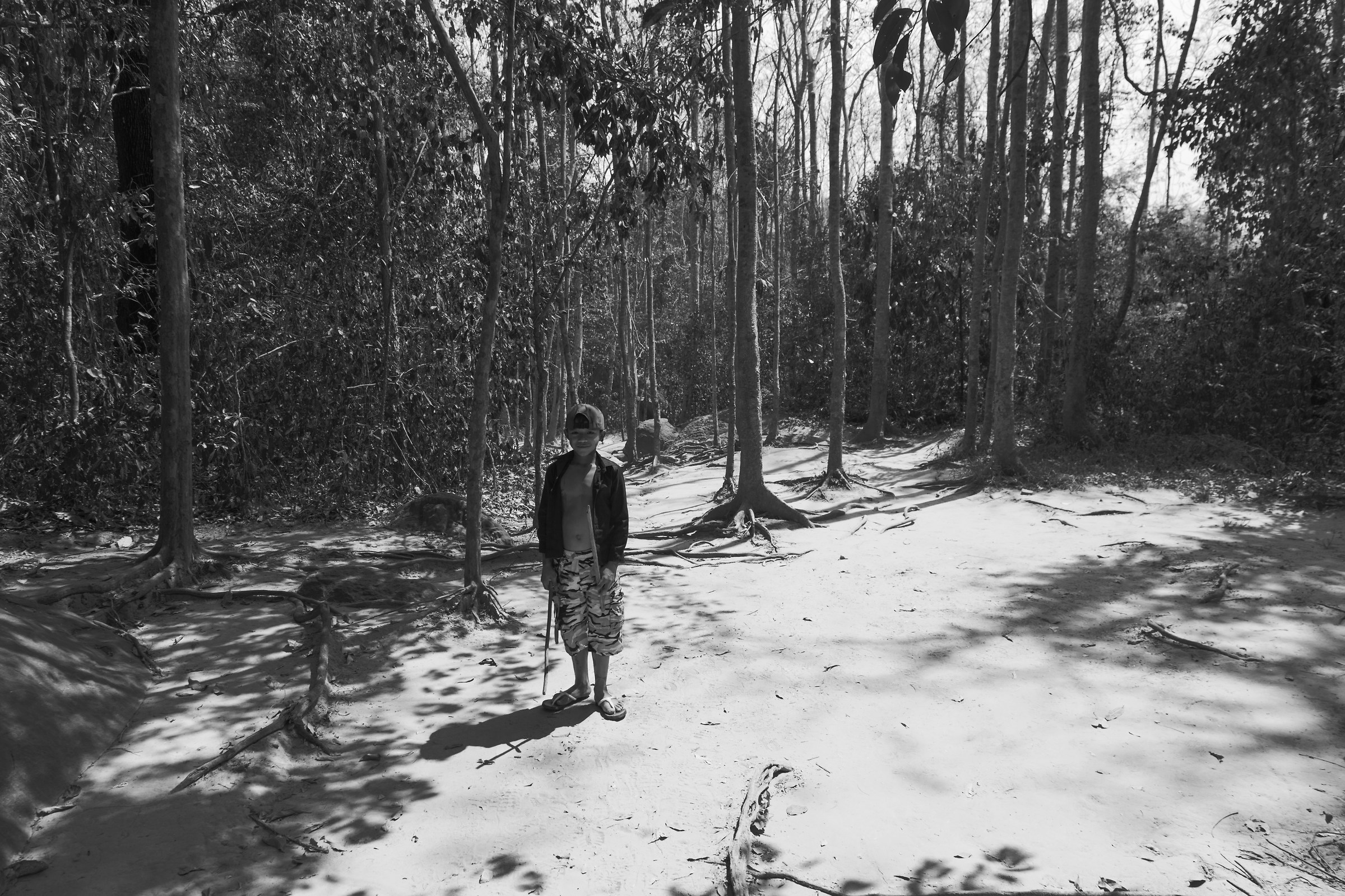 The soldier cambodian