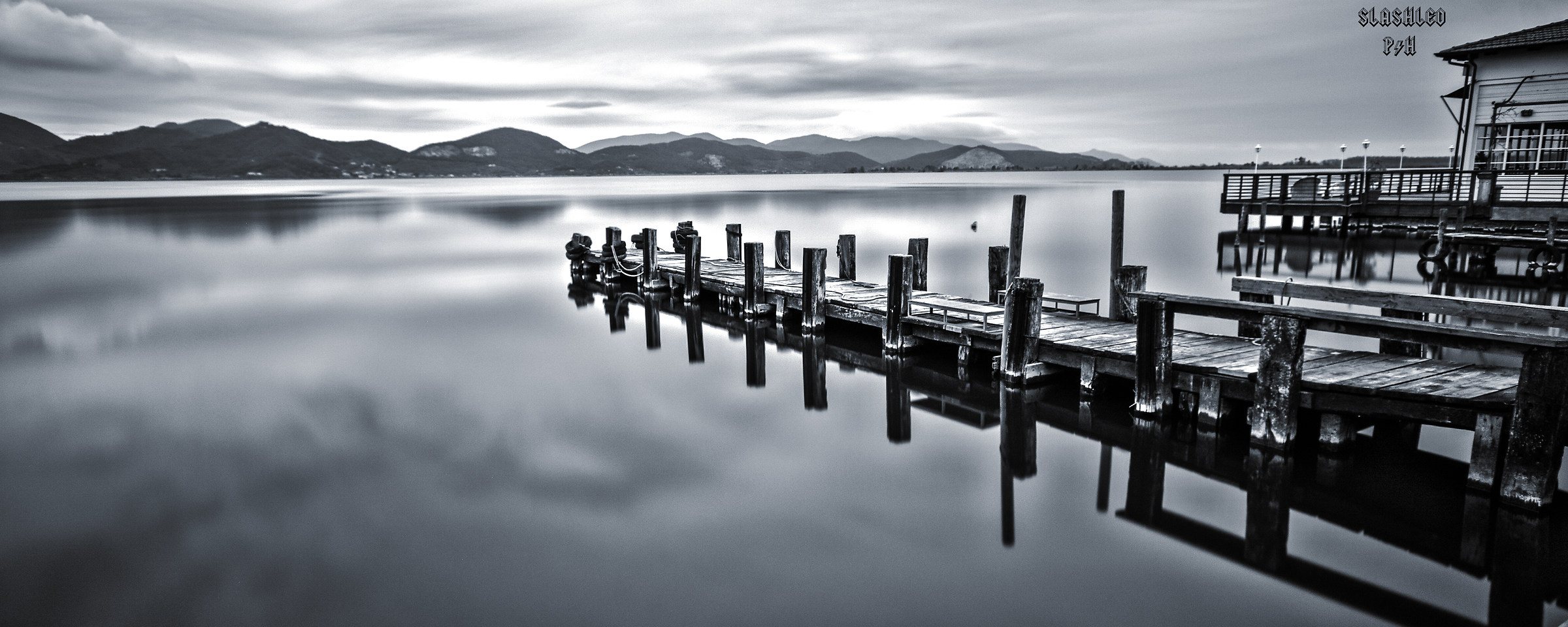 HDR a Torre del Lago pontile (Crop)