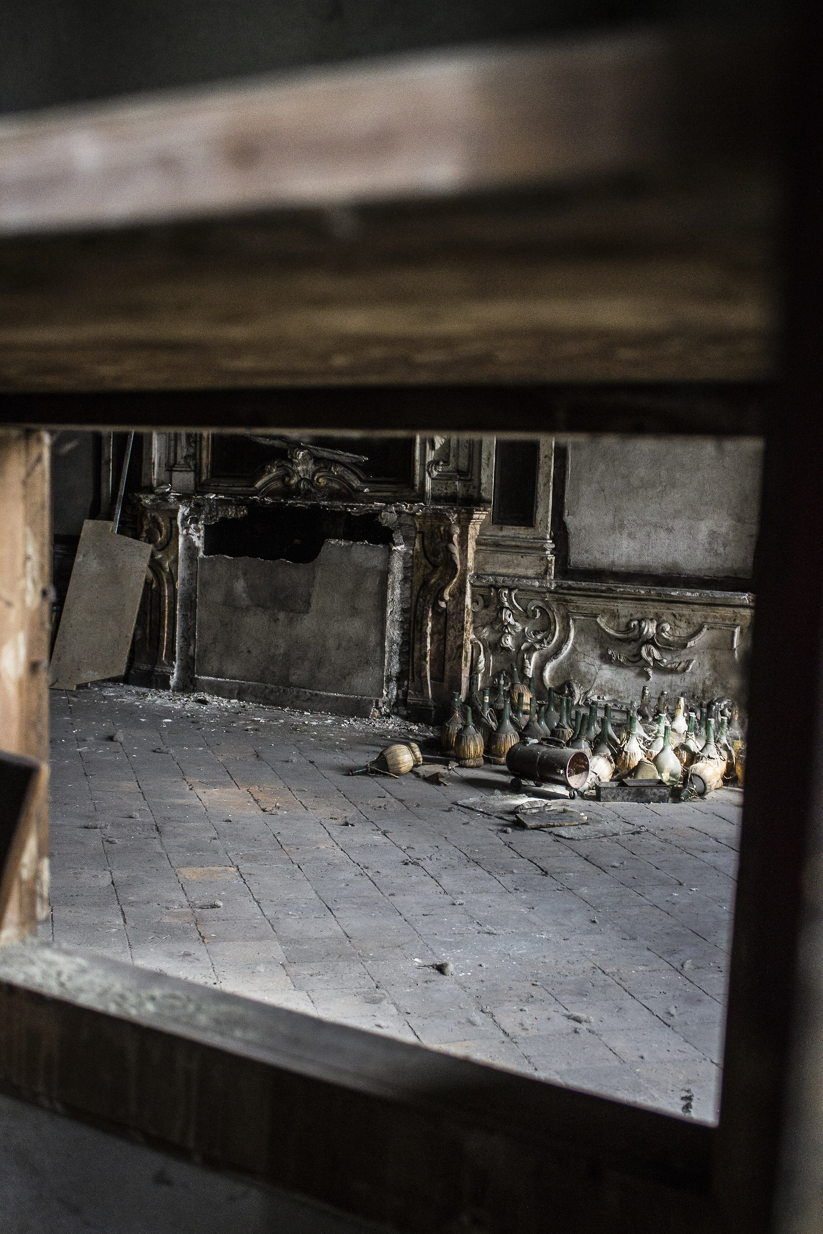 Palazzo Cavriani - flasks