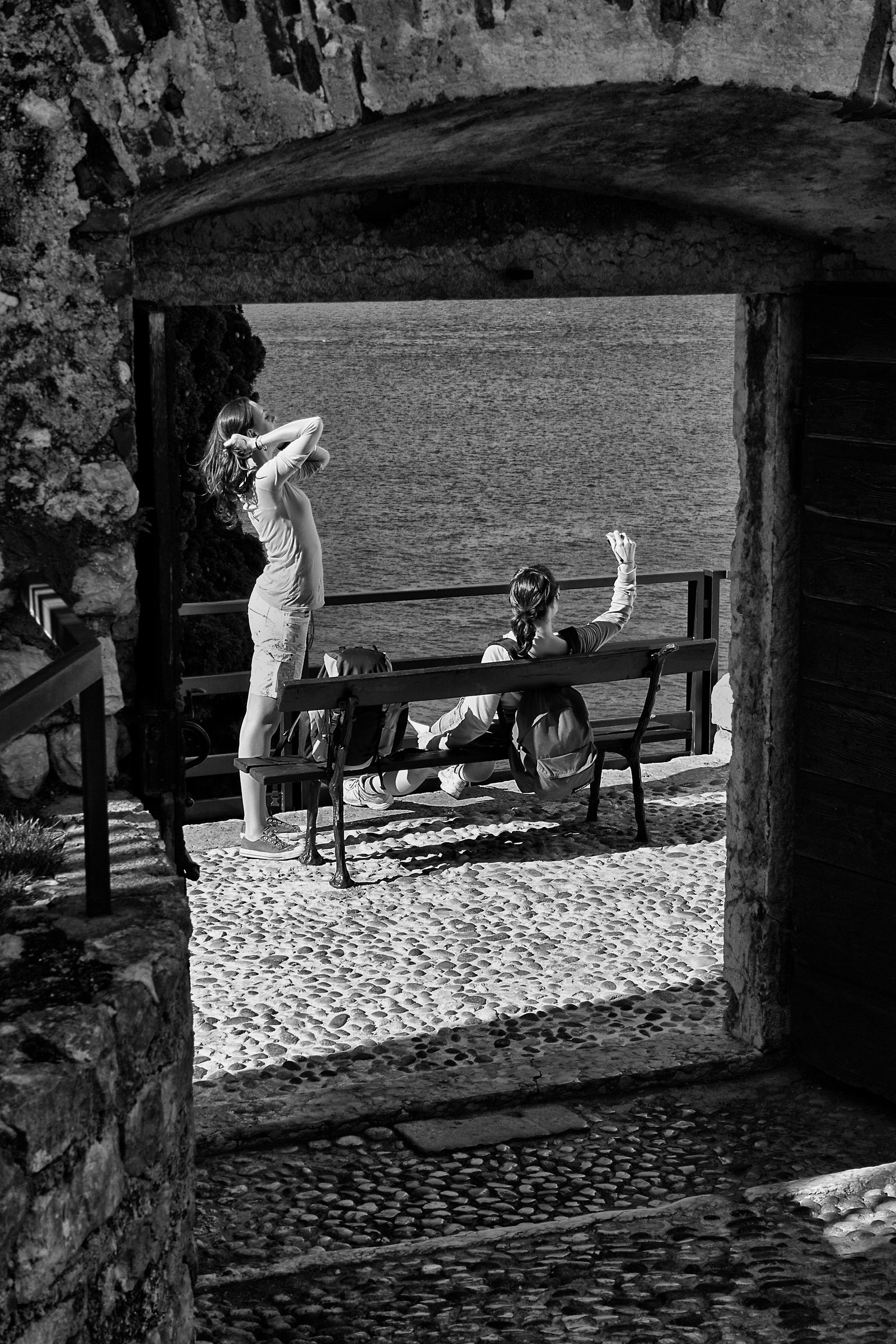 The door of the Vanities