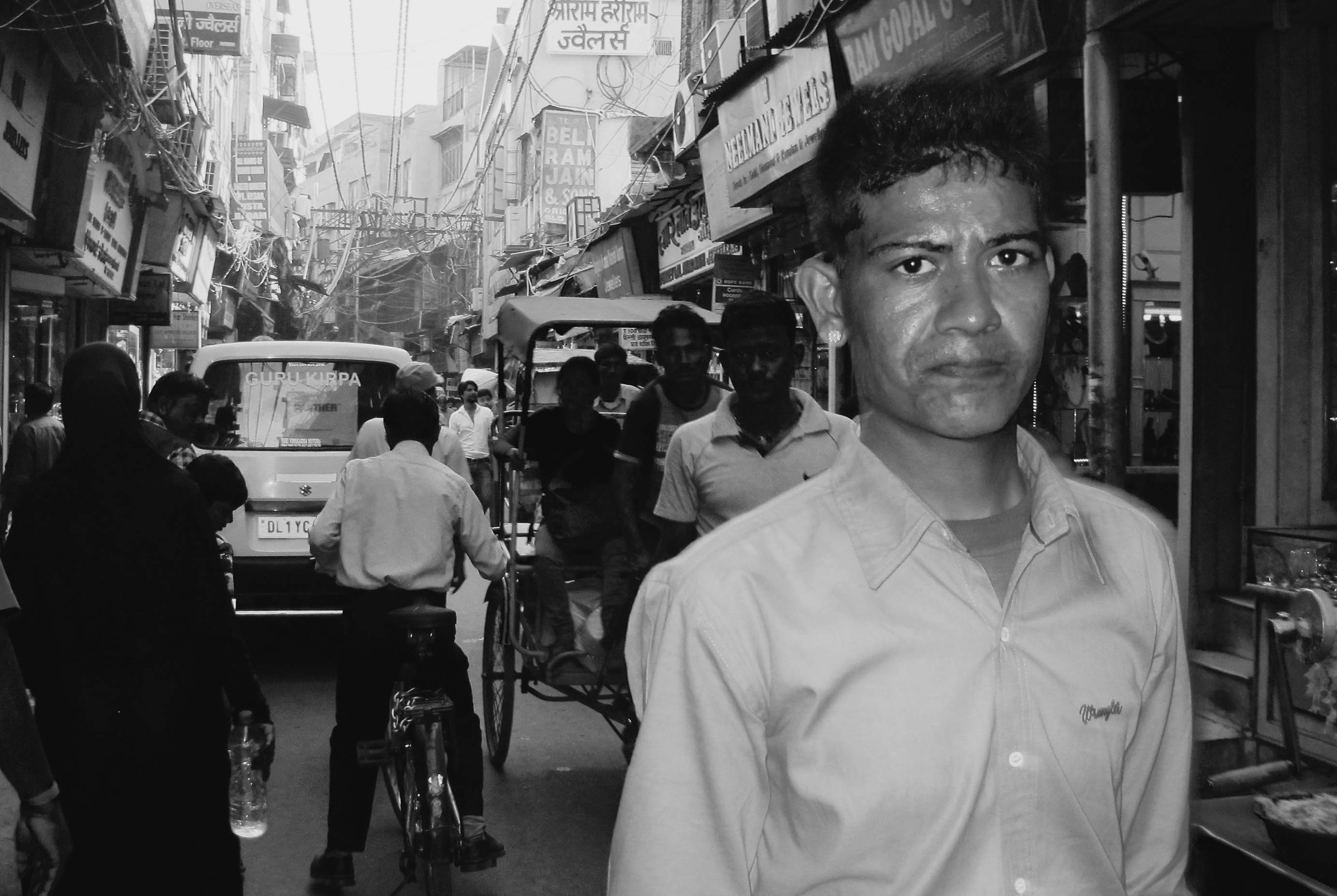 of Chadney Chowk market - New Delhi