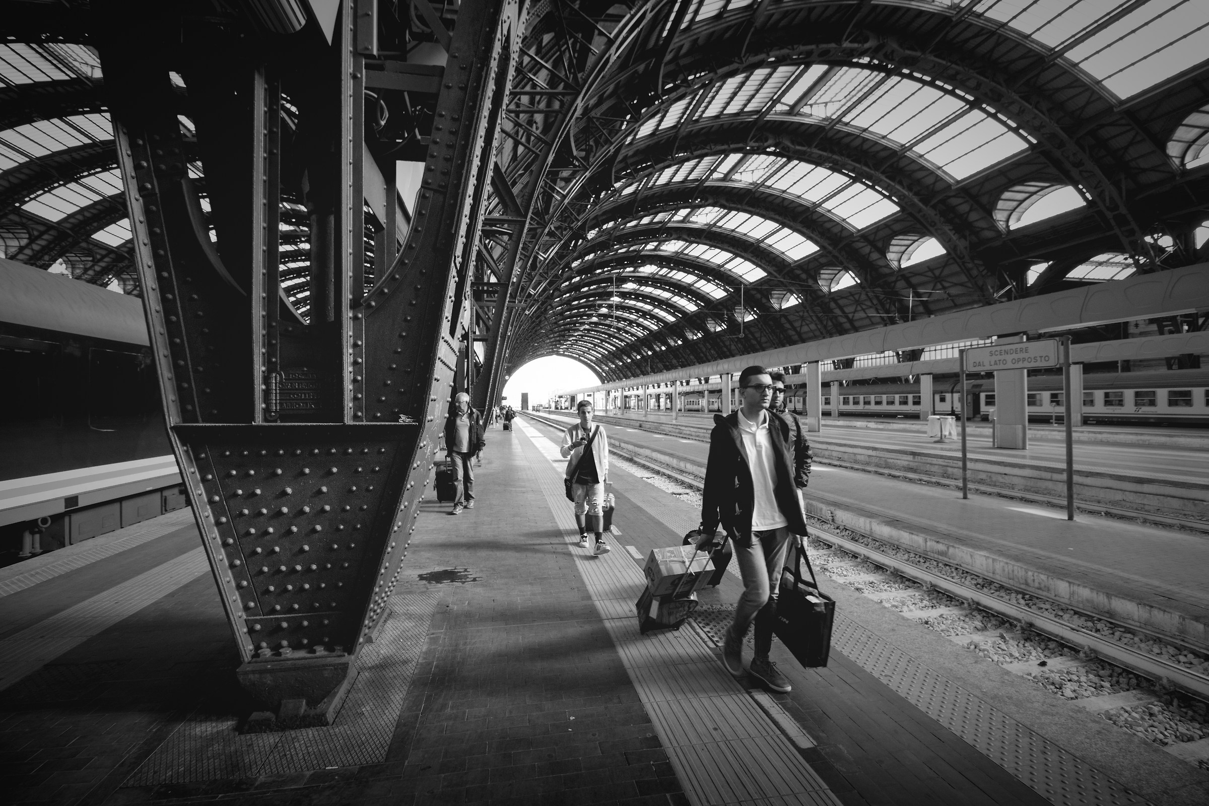 Stazione Centrale B / W