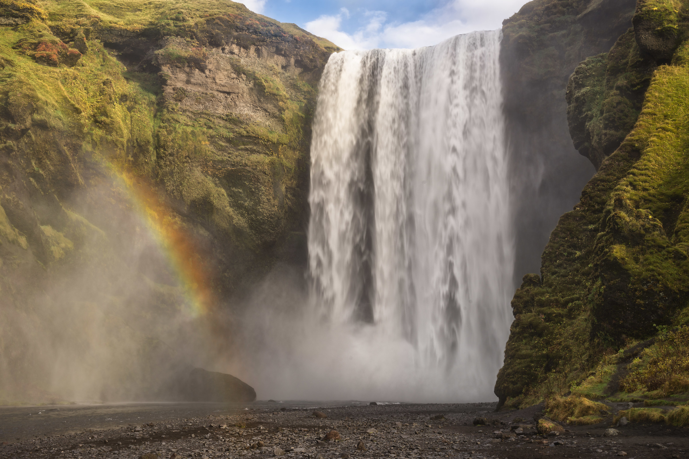 The waterfall of happiness