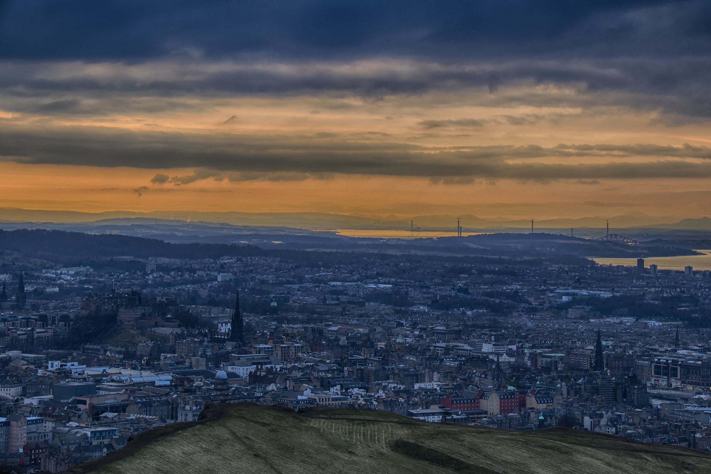 Un tramonto sorprendente