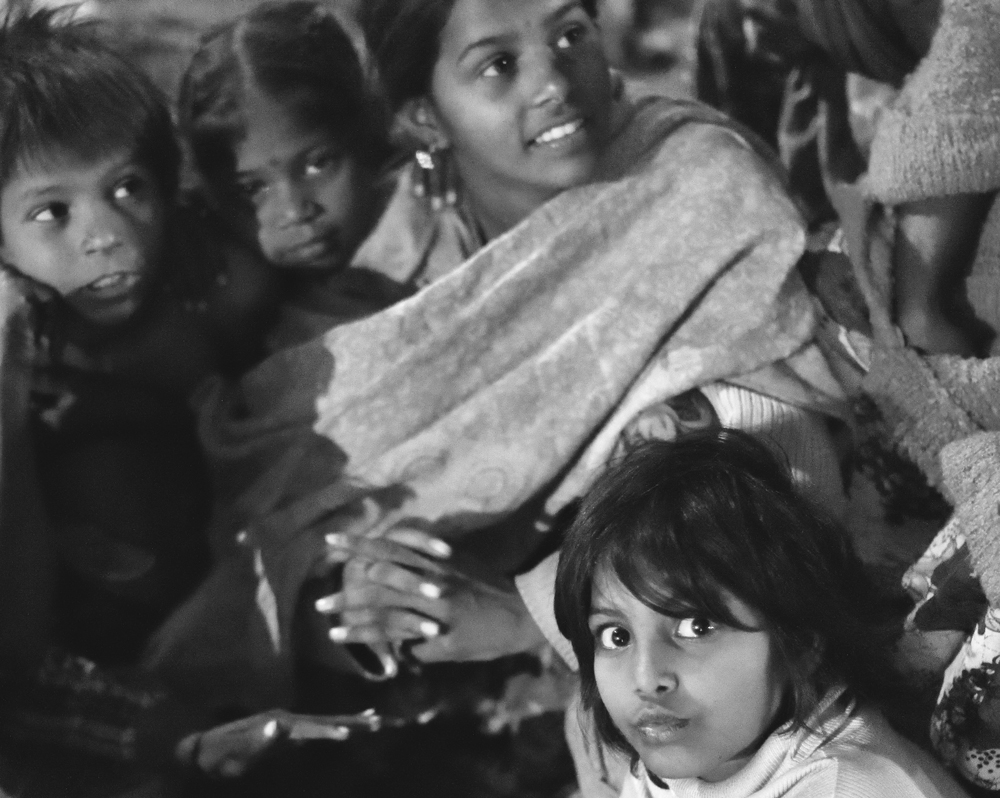 Children in Delhi