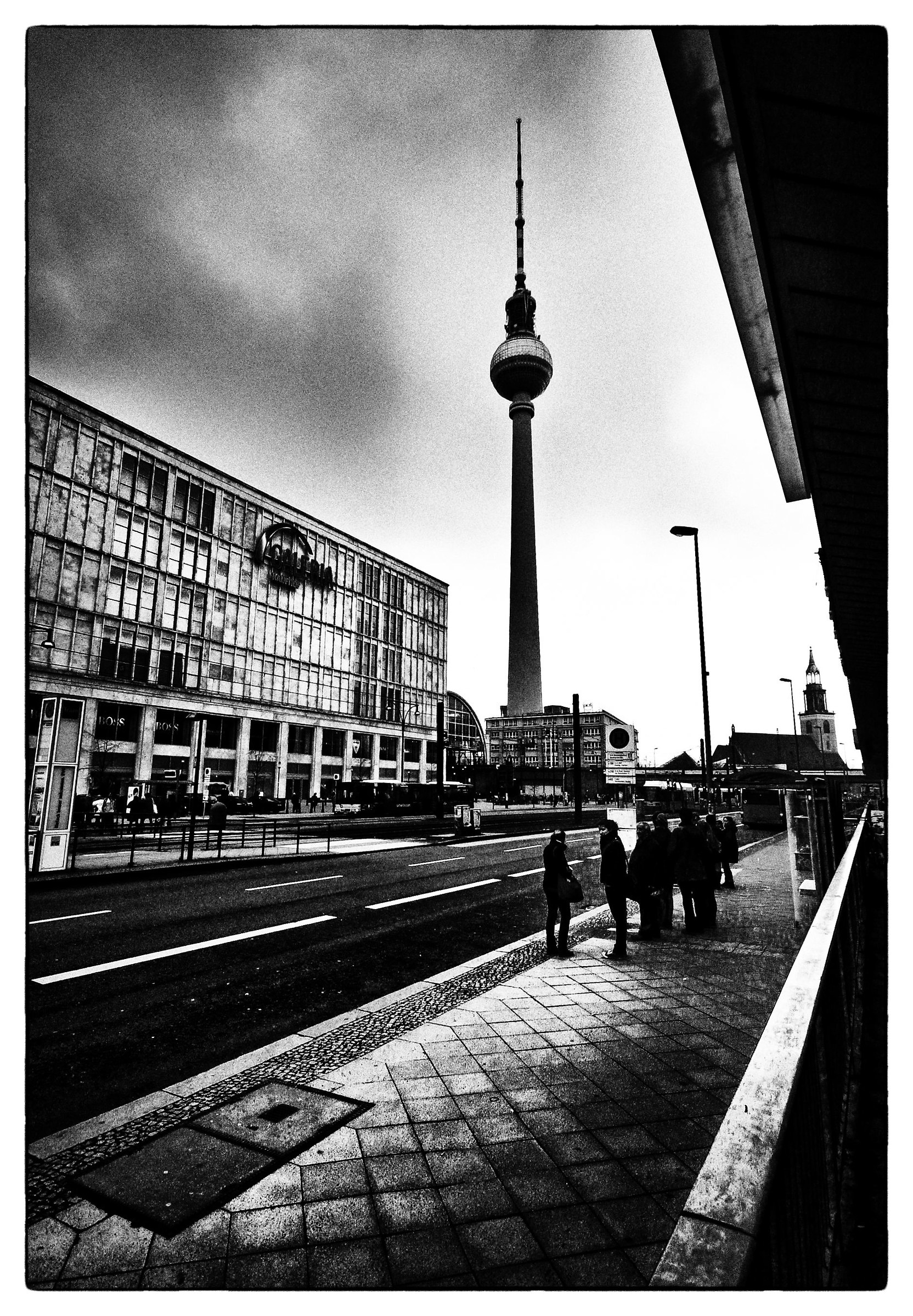 gray day in East Berlin