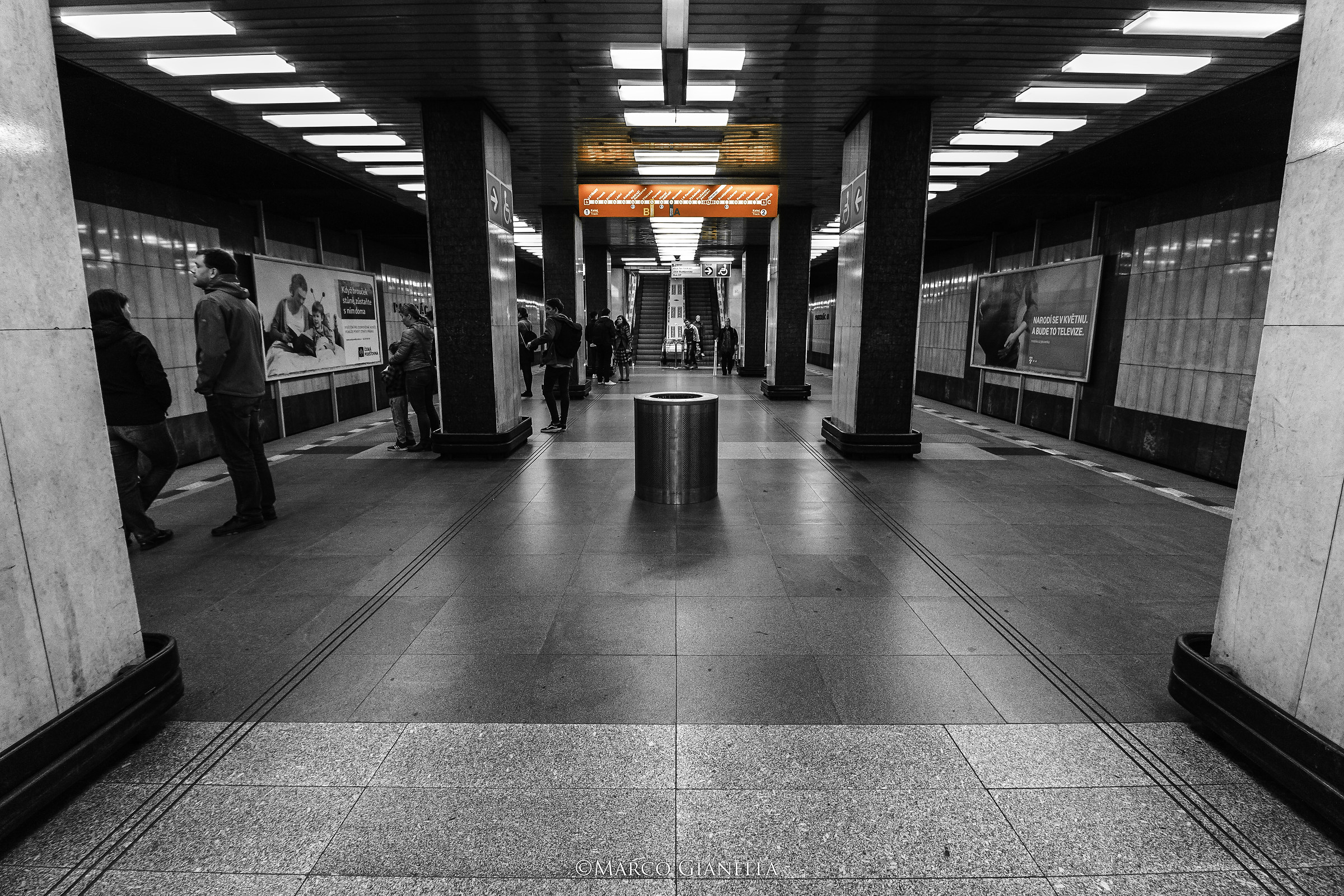 Metro station, Prague