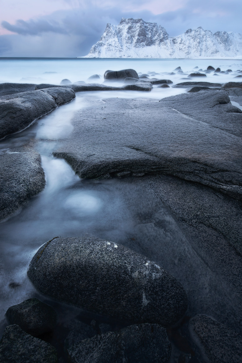 Last light of Uttakleiv.