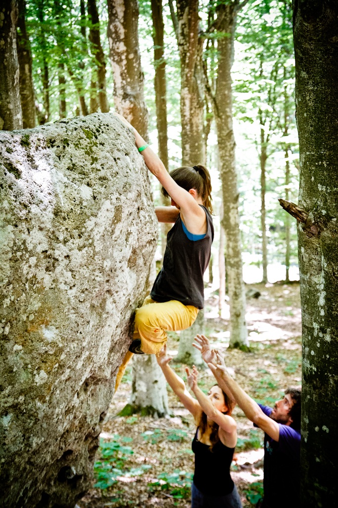Bouldering in Monte Amiata