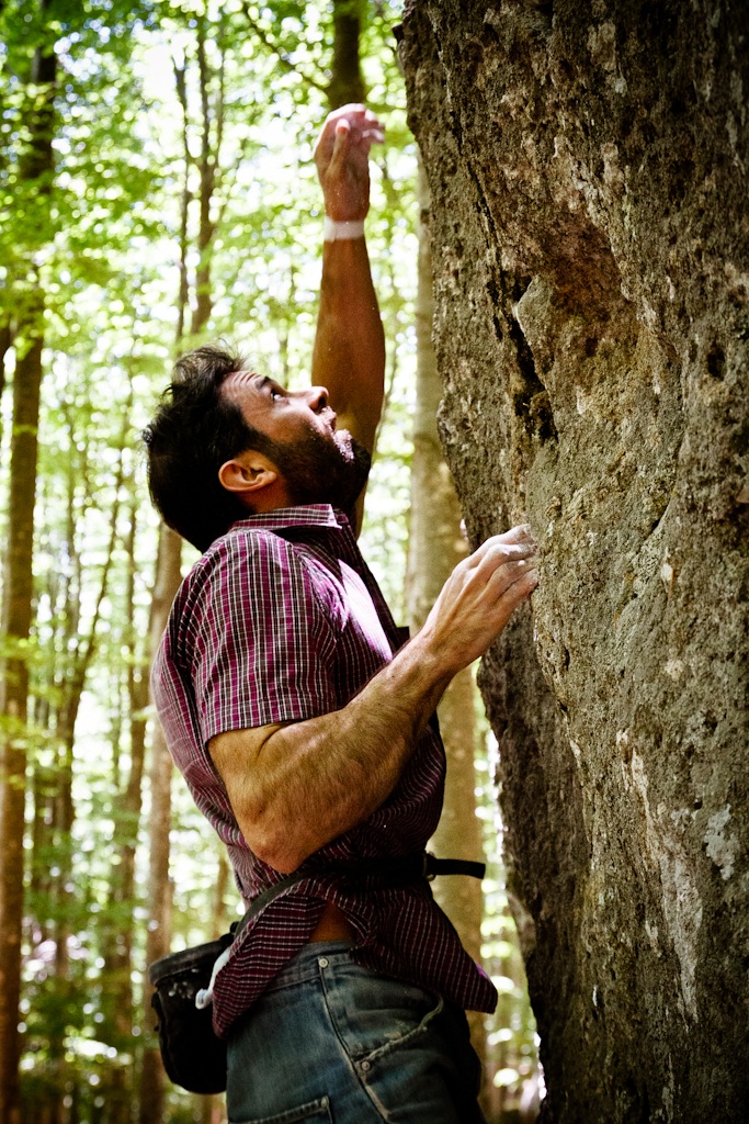 Bouldering in Monte Amiata