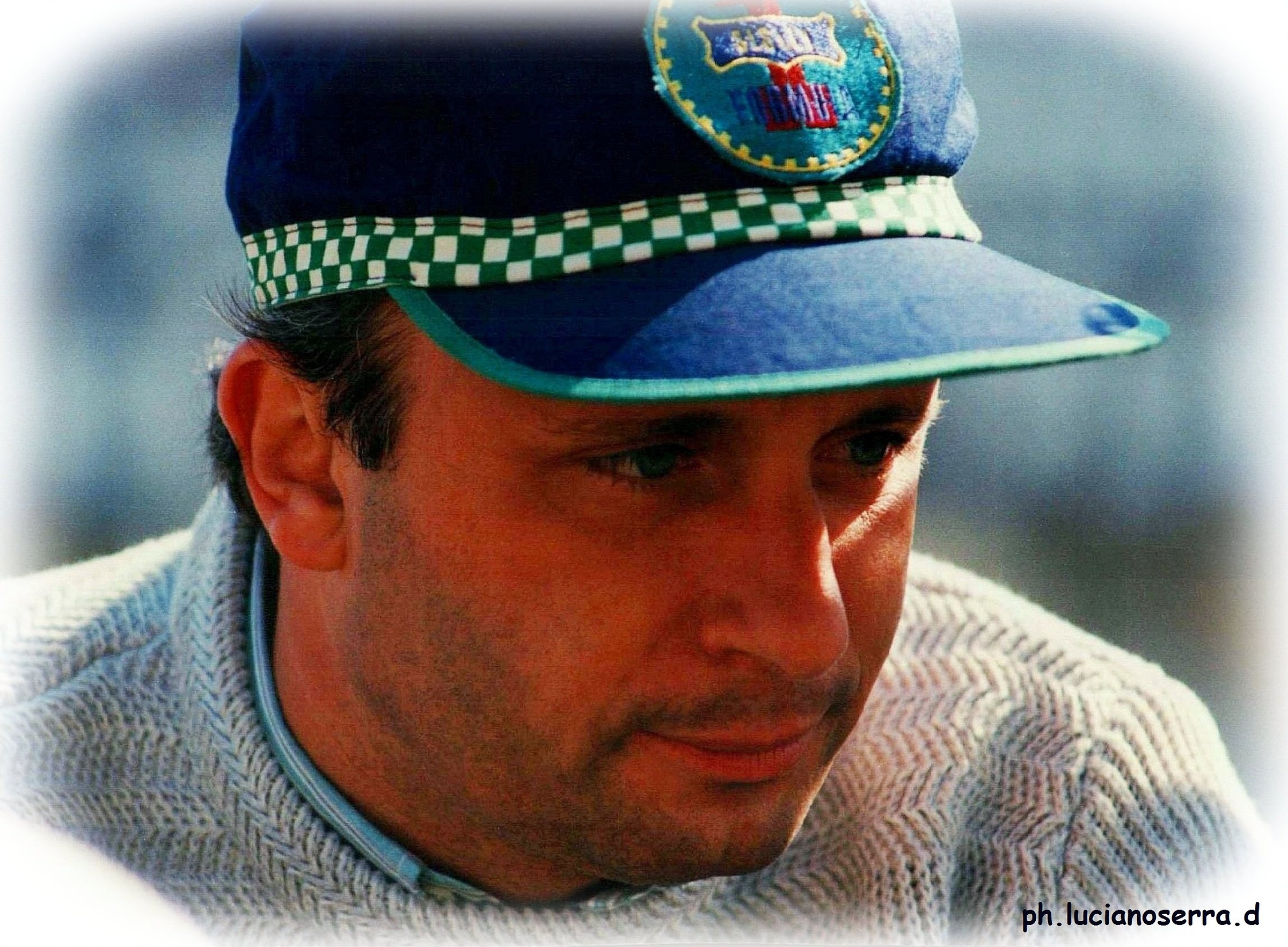 Teo Fabi ... pilot Benetton