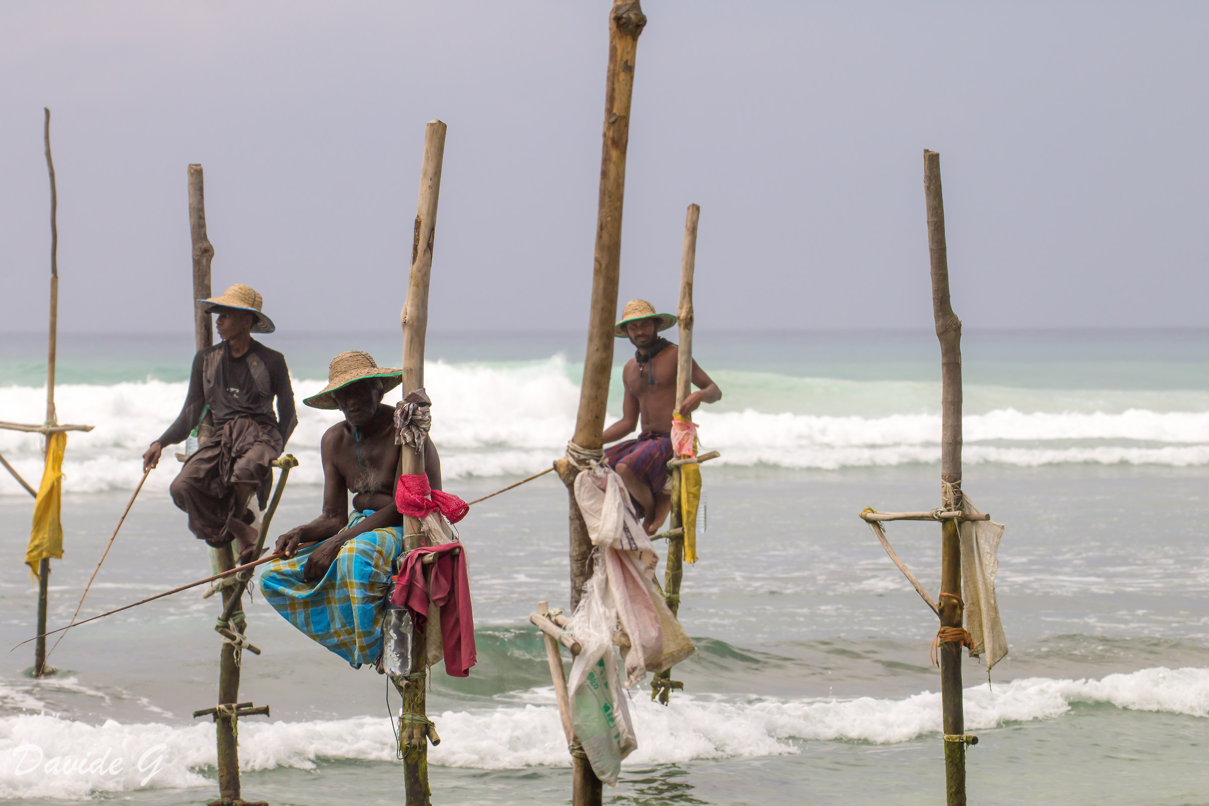 Fishermen on stilts