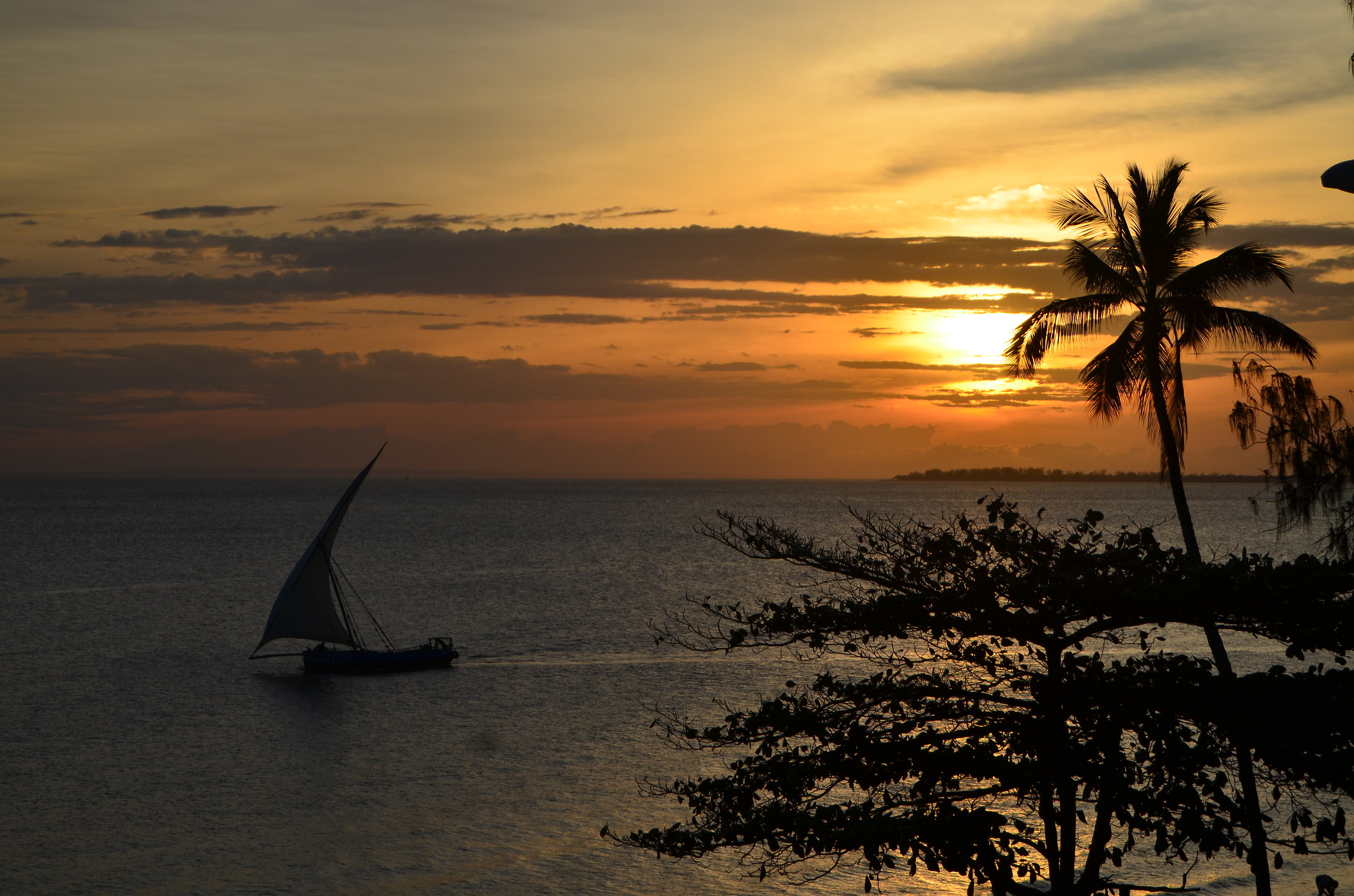 Sunset in Zanzibar