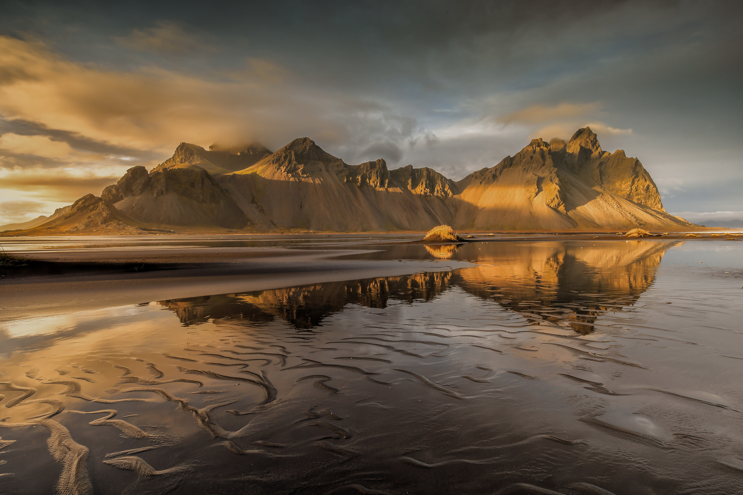 Sunset at Stokksnes