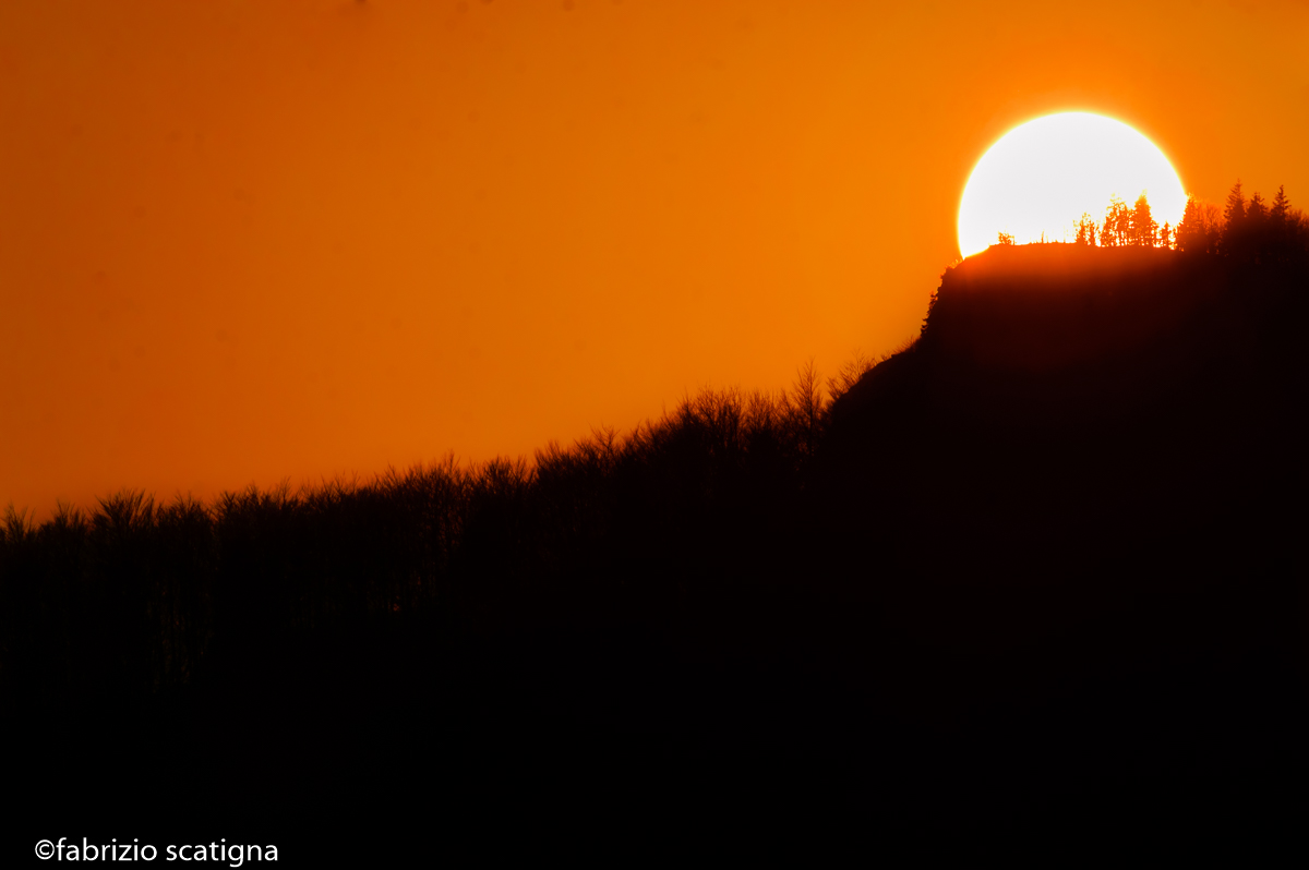 tramonto (contrà monte)