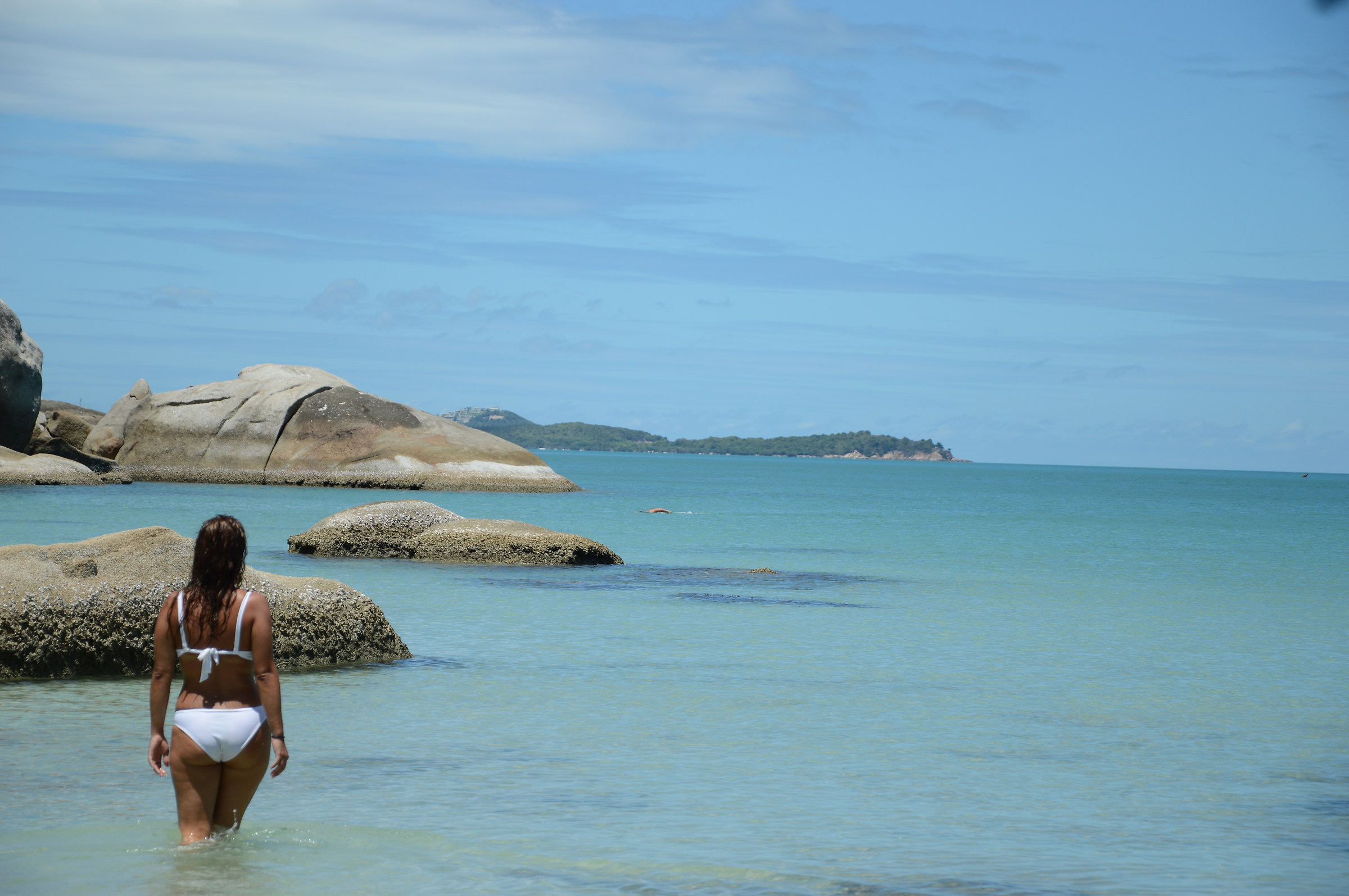 Crystal sea in Ko Samui beach