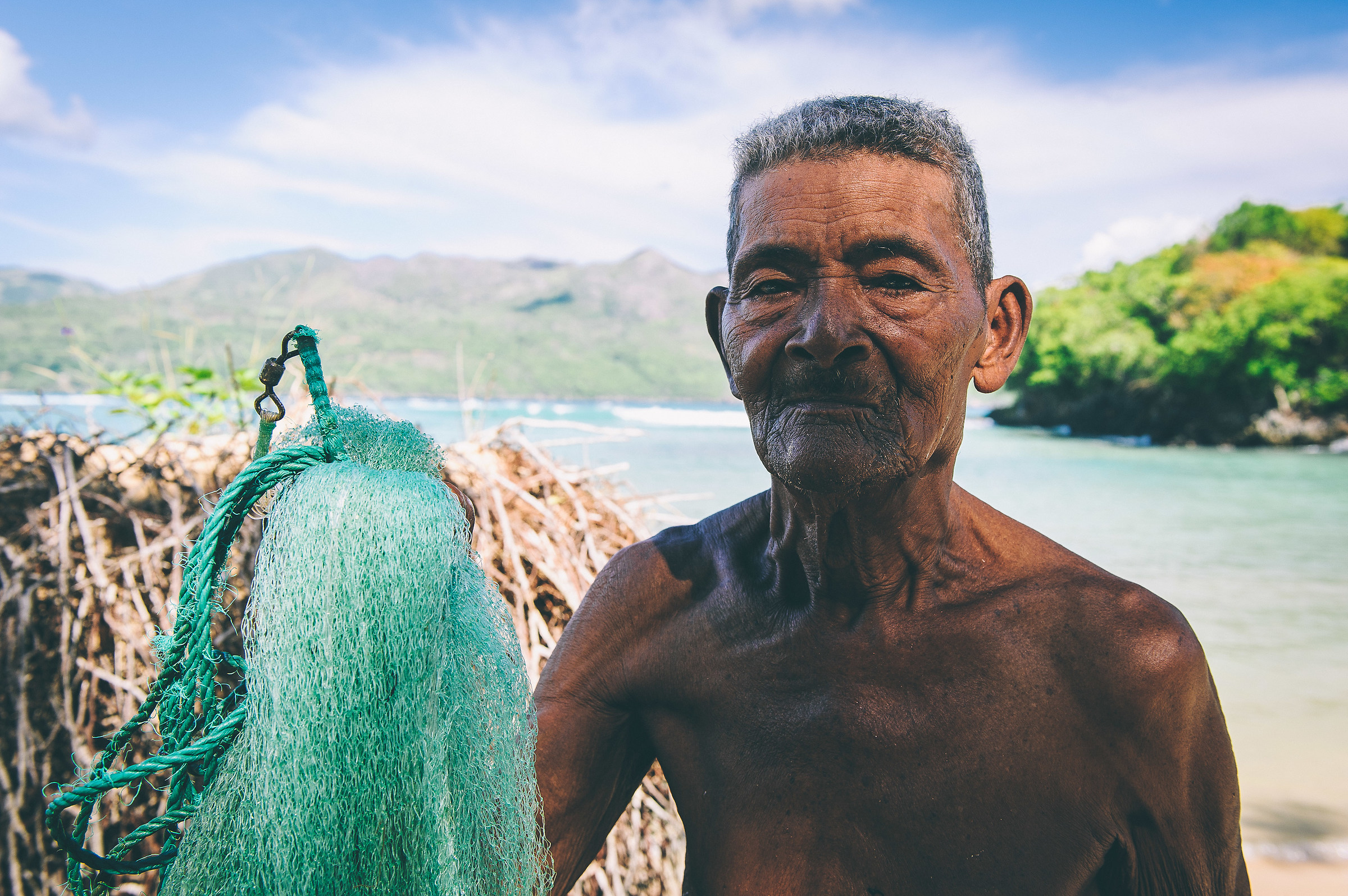 Fisherman at Playa Rincon