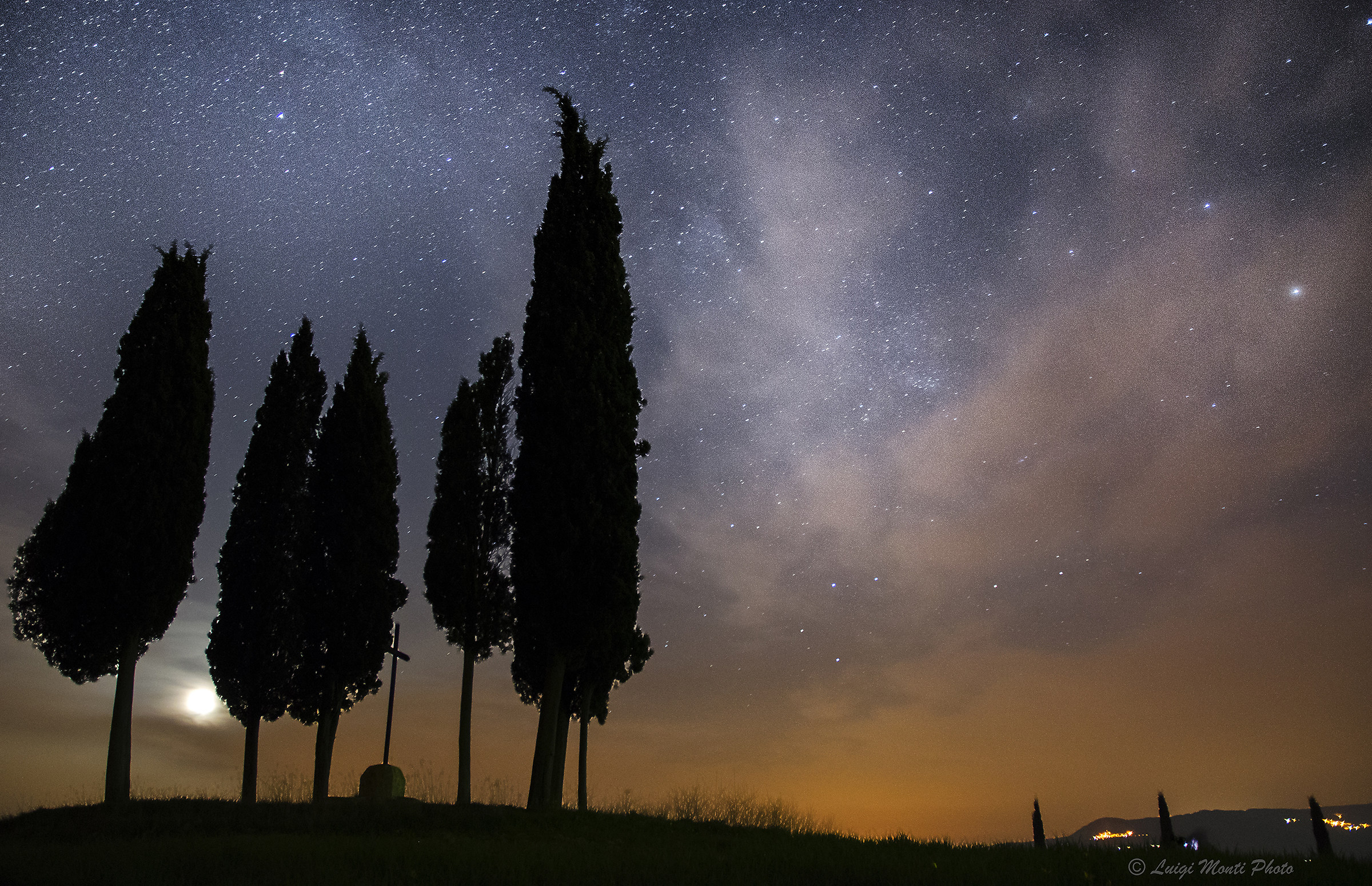 The silence, the stars, the smell of wet grass