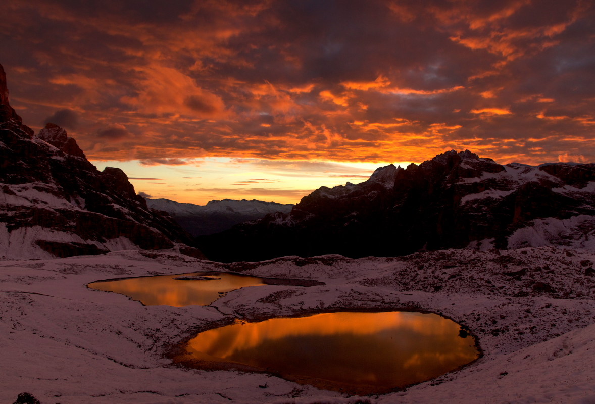 Alba alle Tre Cime di Lavareto
