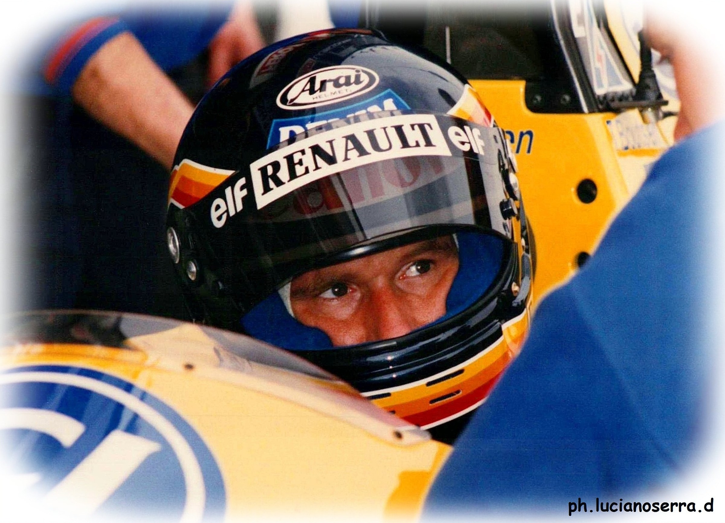 Thierry Boutsen ... Williams Renault driver