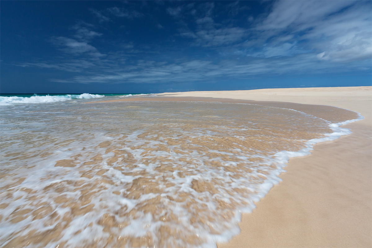Beach of Santa Monica, Cape Verde