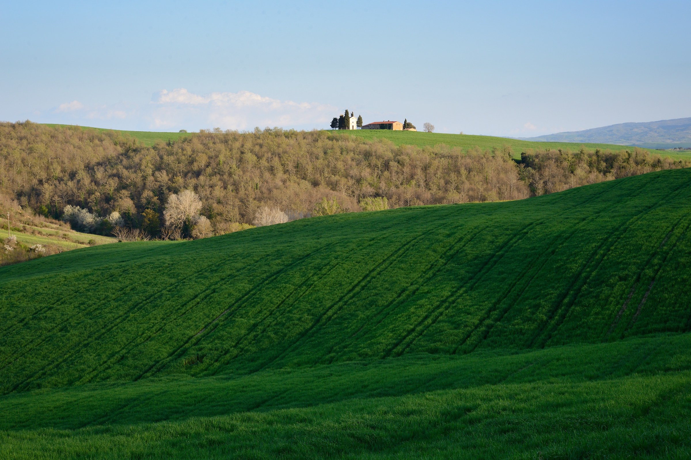 Verso la Val d'Orcia