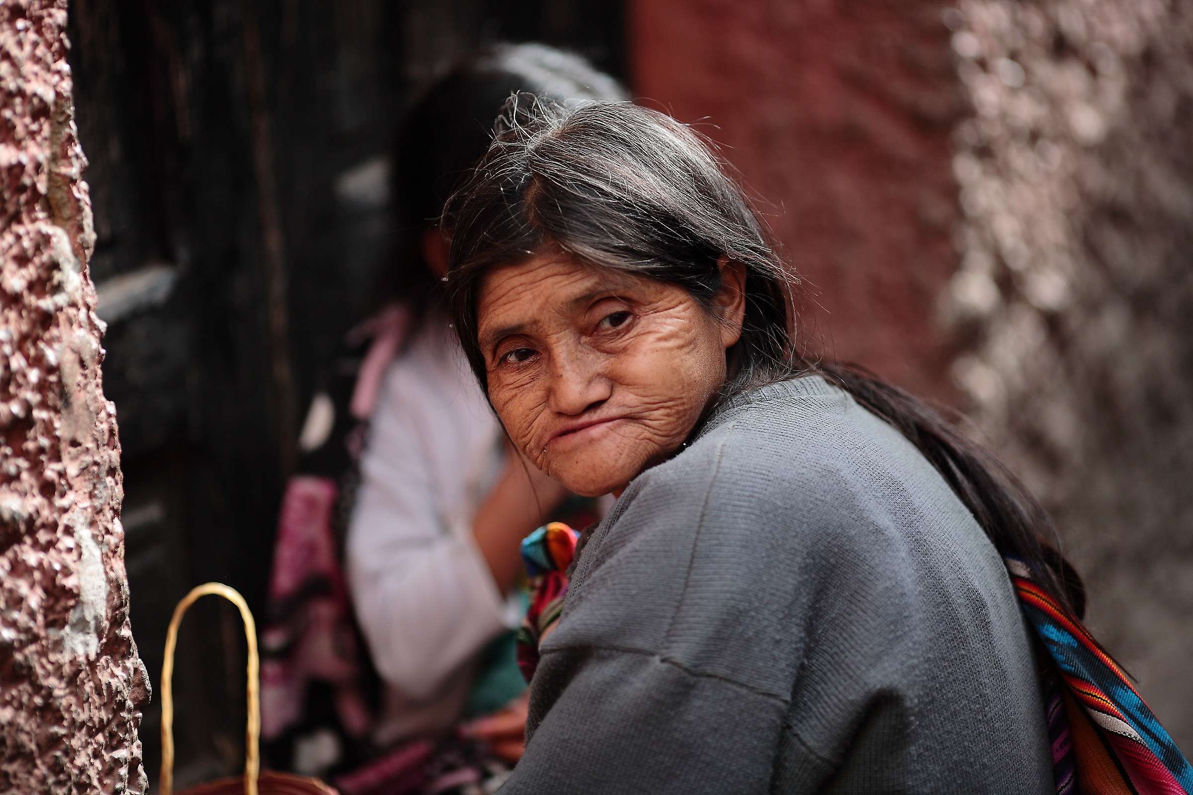 Chichicastenango, portrait of woman