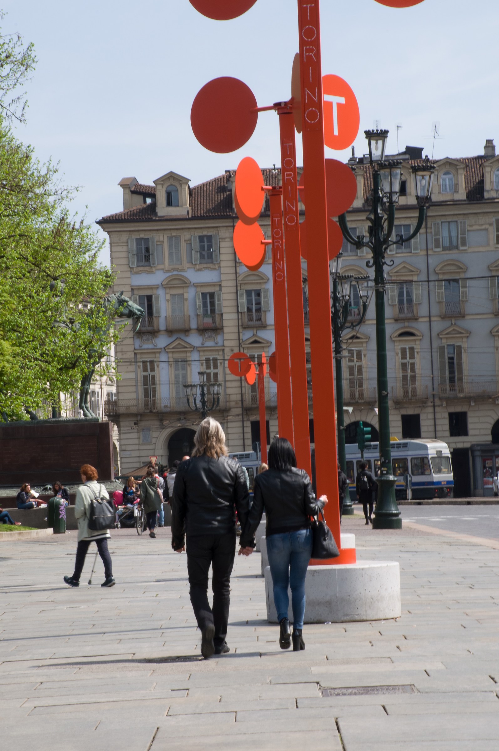 spring colors in turin